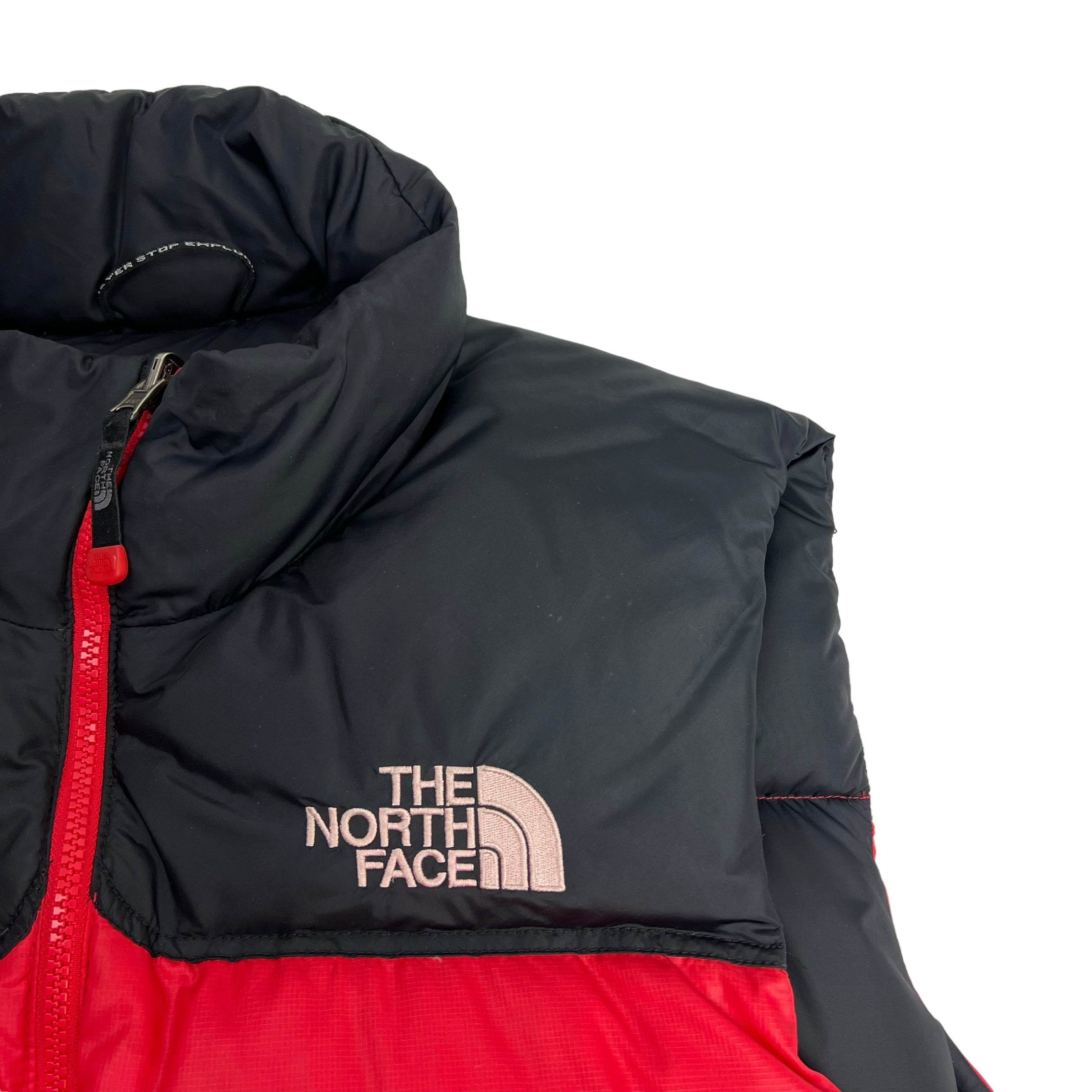 The North Face 700 Nuptse Puffer Vest Red