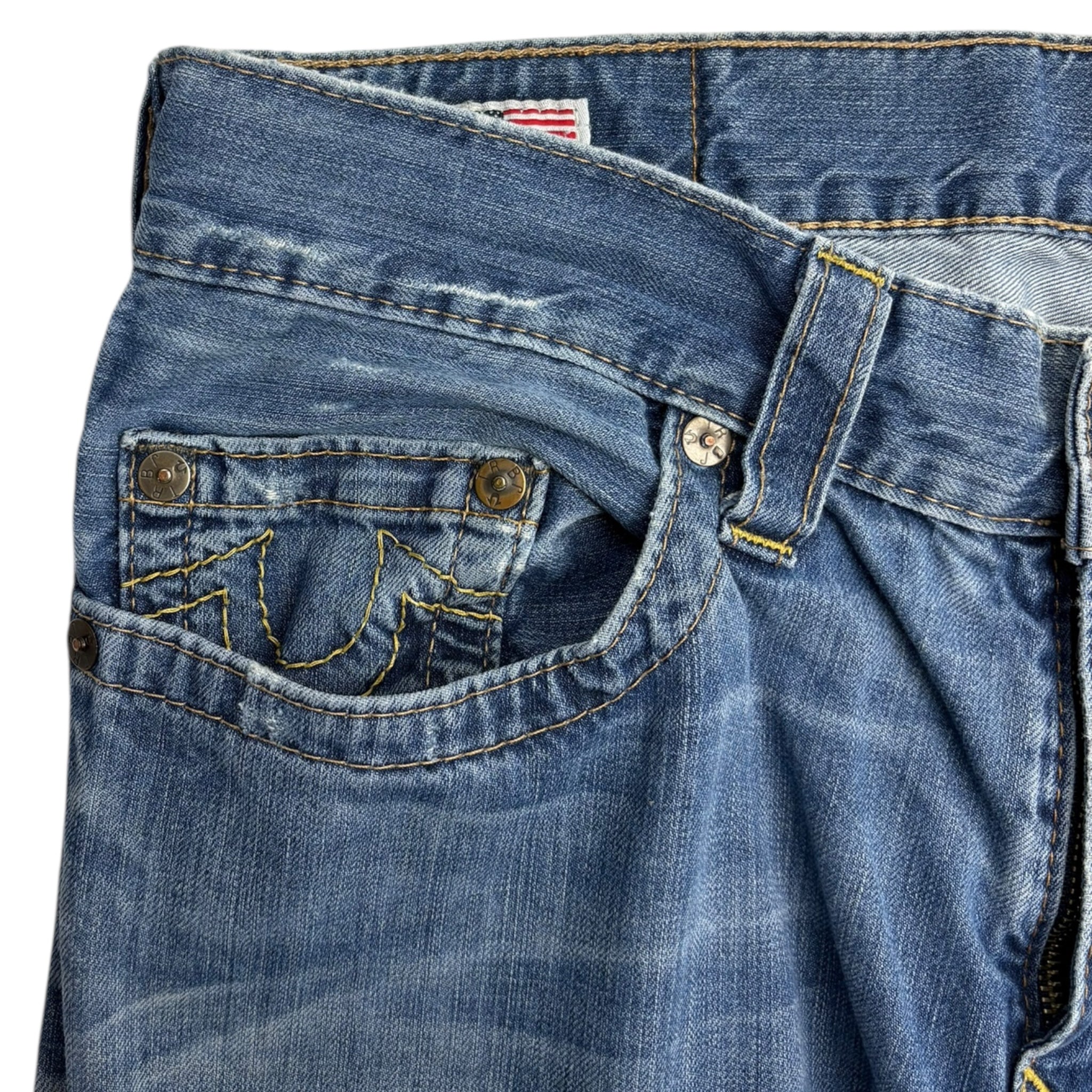 Vintage True Religion Bobby Medium Wash Denim