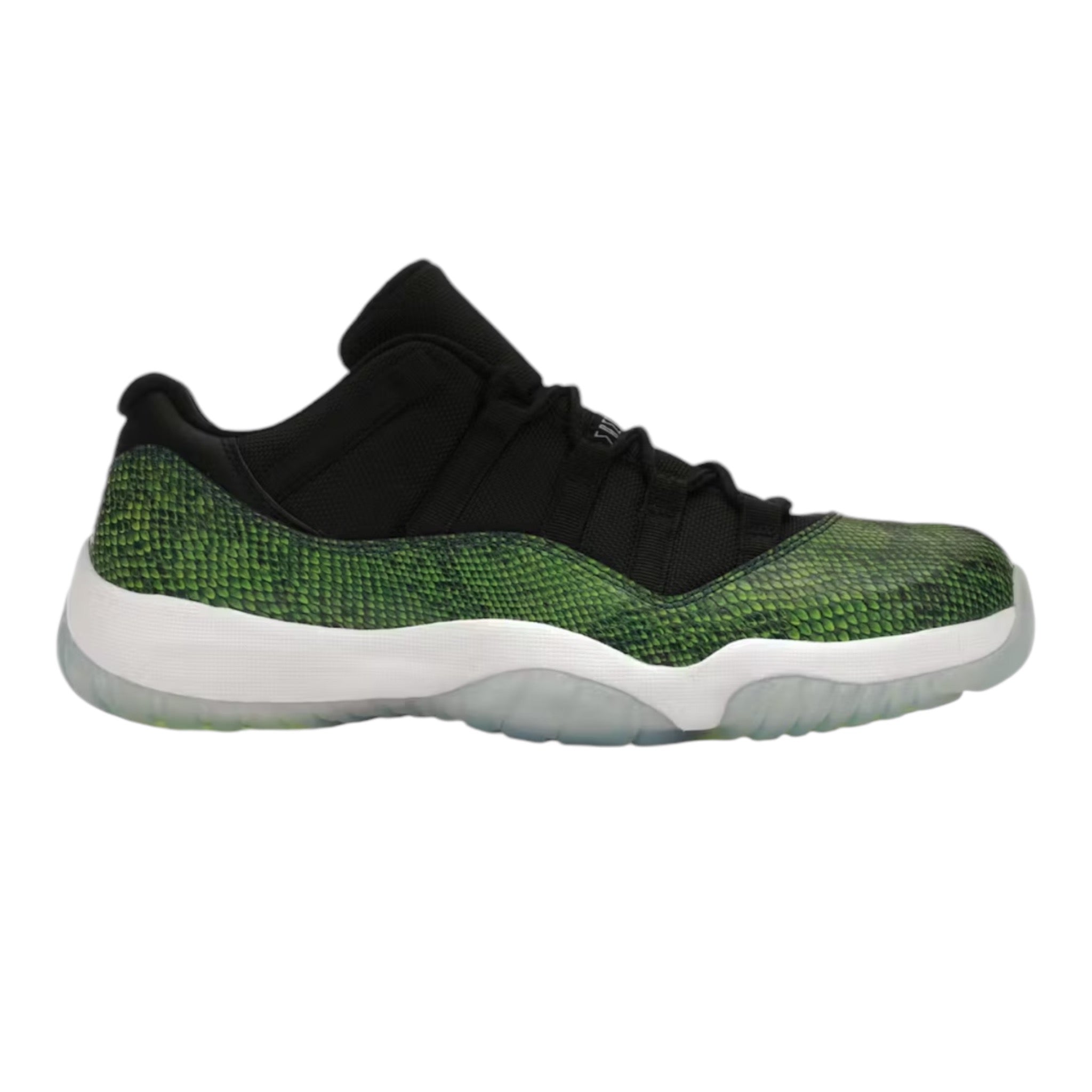 Jordan 11 Retro Low Green Snakeskin (Used)