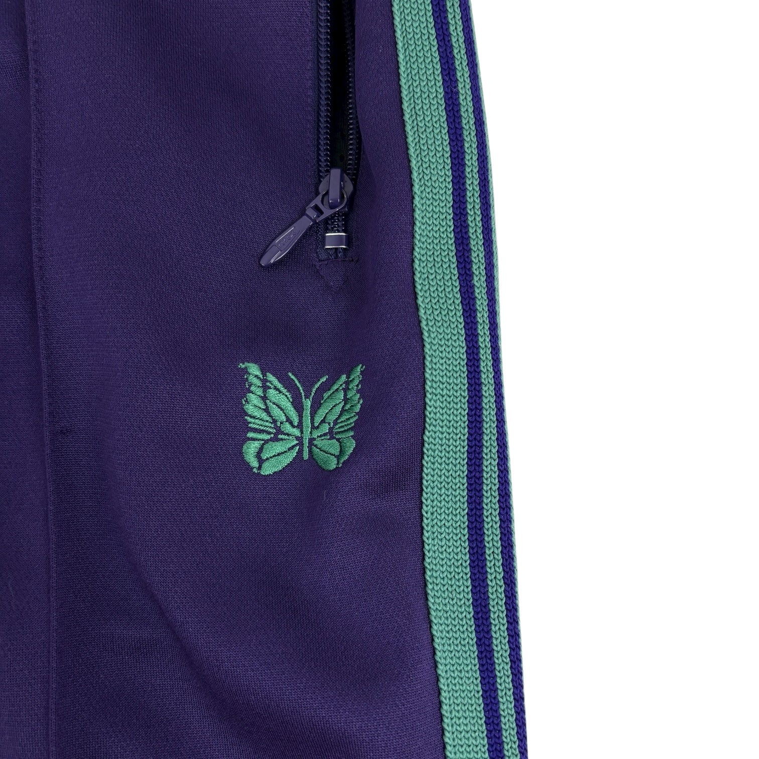 Needles Narrow Track Sweatpants Purple/Teal