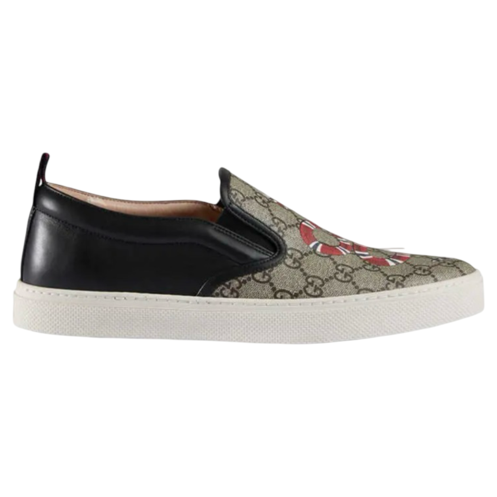 Gucci GG Supreme Slip-On “Kingsnake” (Used)
