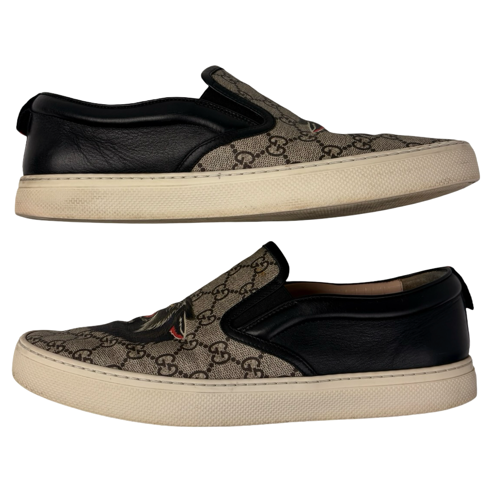 Gucci GG Supreme Slip-On “Dublin Wild Wolf” (Used)