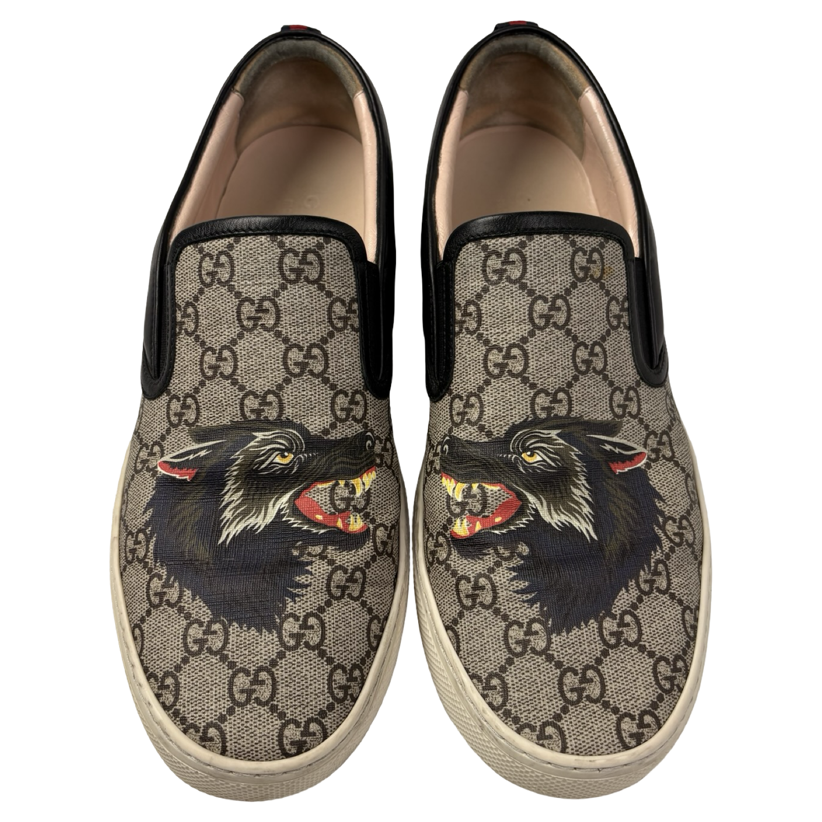 Gucci GG Supreme Slip-On “Dublin Wild Wolf” (Used)