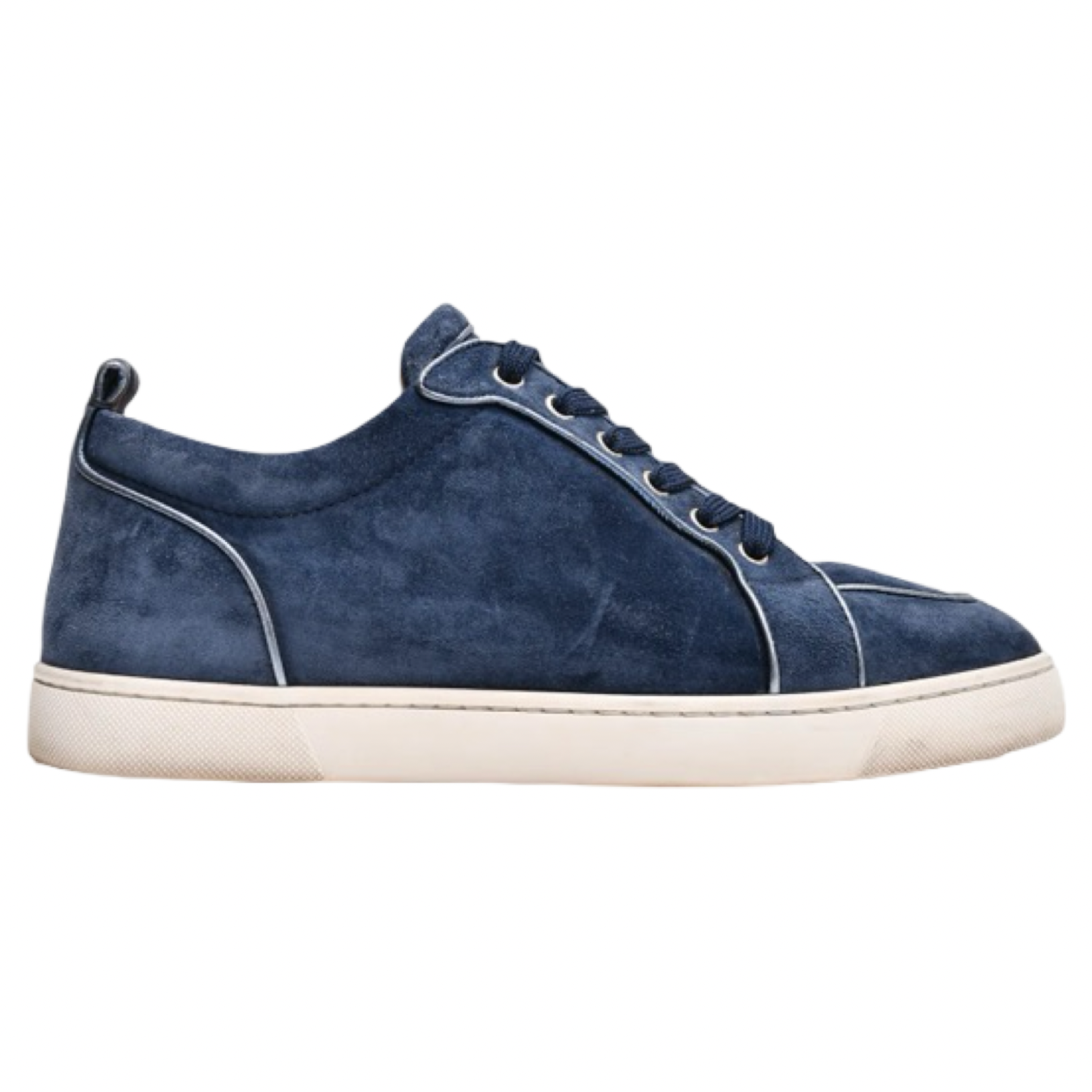 Christian Louboutin Rantulow Navy Suede (Used)