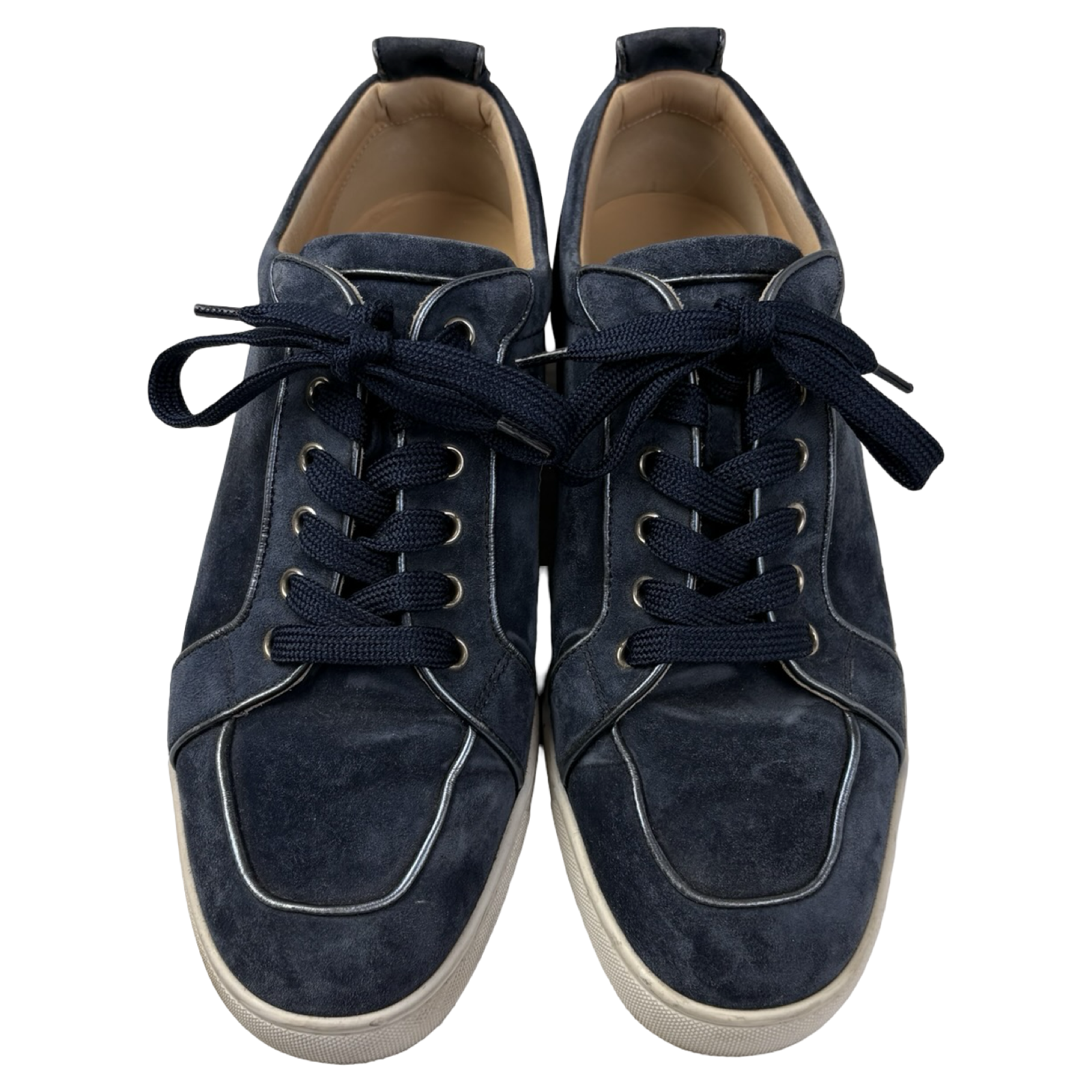 Christian Louboutin Rantulow Navy Suede (Used)