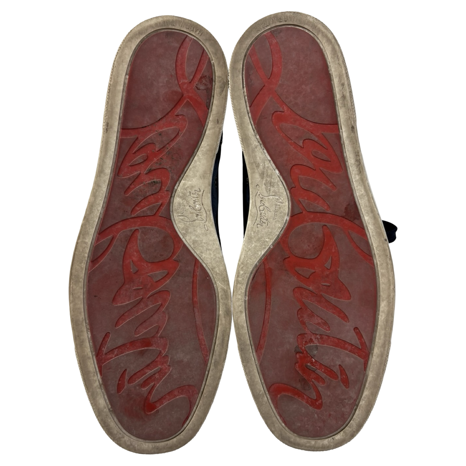 Christian Louboutin Rantulow Navy Suede (Used)