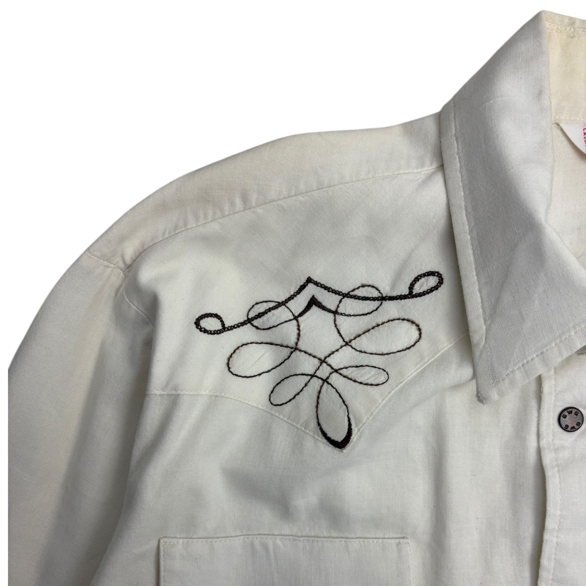 Vintage GWG Chain Stitched Western Button Shirt