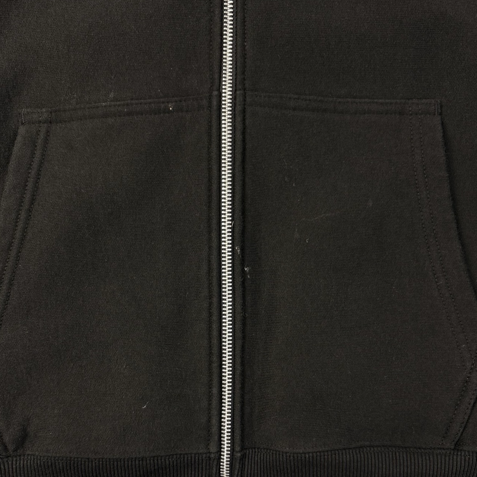 Stussy Mirror Zip Hoodie Black