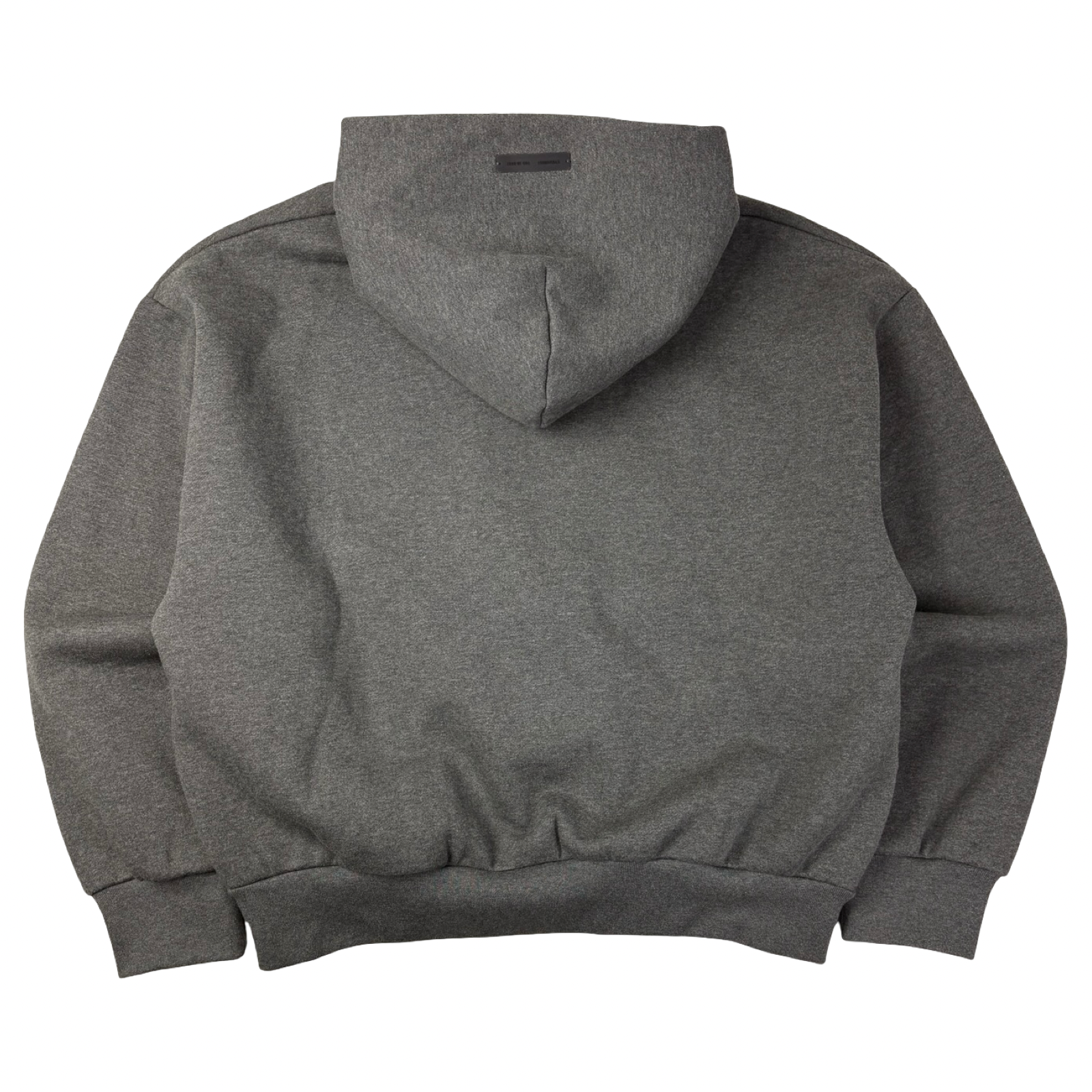 Fear Of God Essentials Holiday Embossed Classic Hoodie Grey