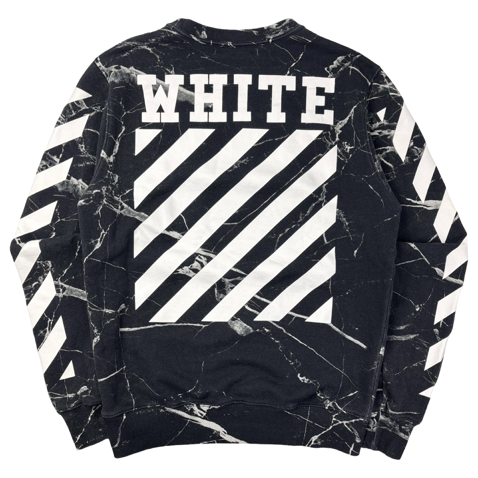 Off-White Caravaggio Painted Sweatshirt Black