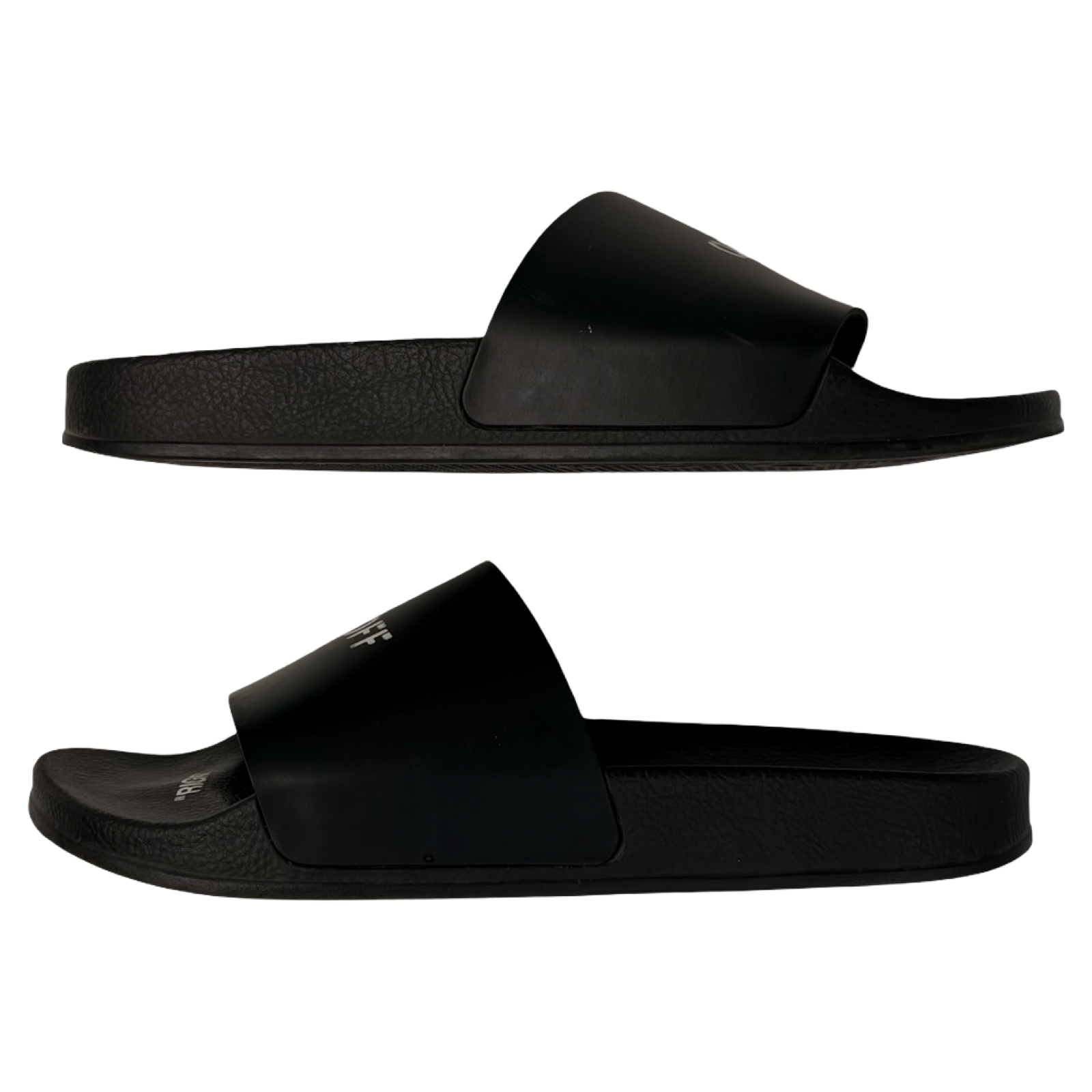 Off-White Pool Slider Black & White