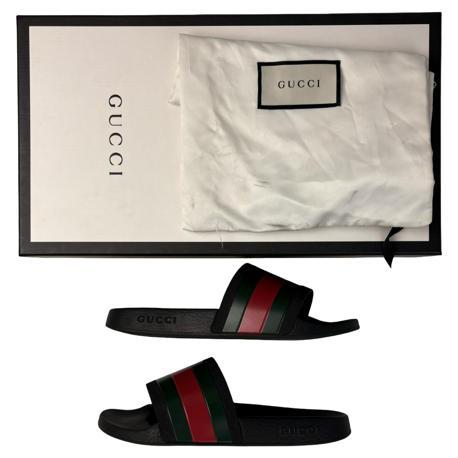 Gucci Pursuit ‘72 Pool Slide Black