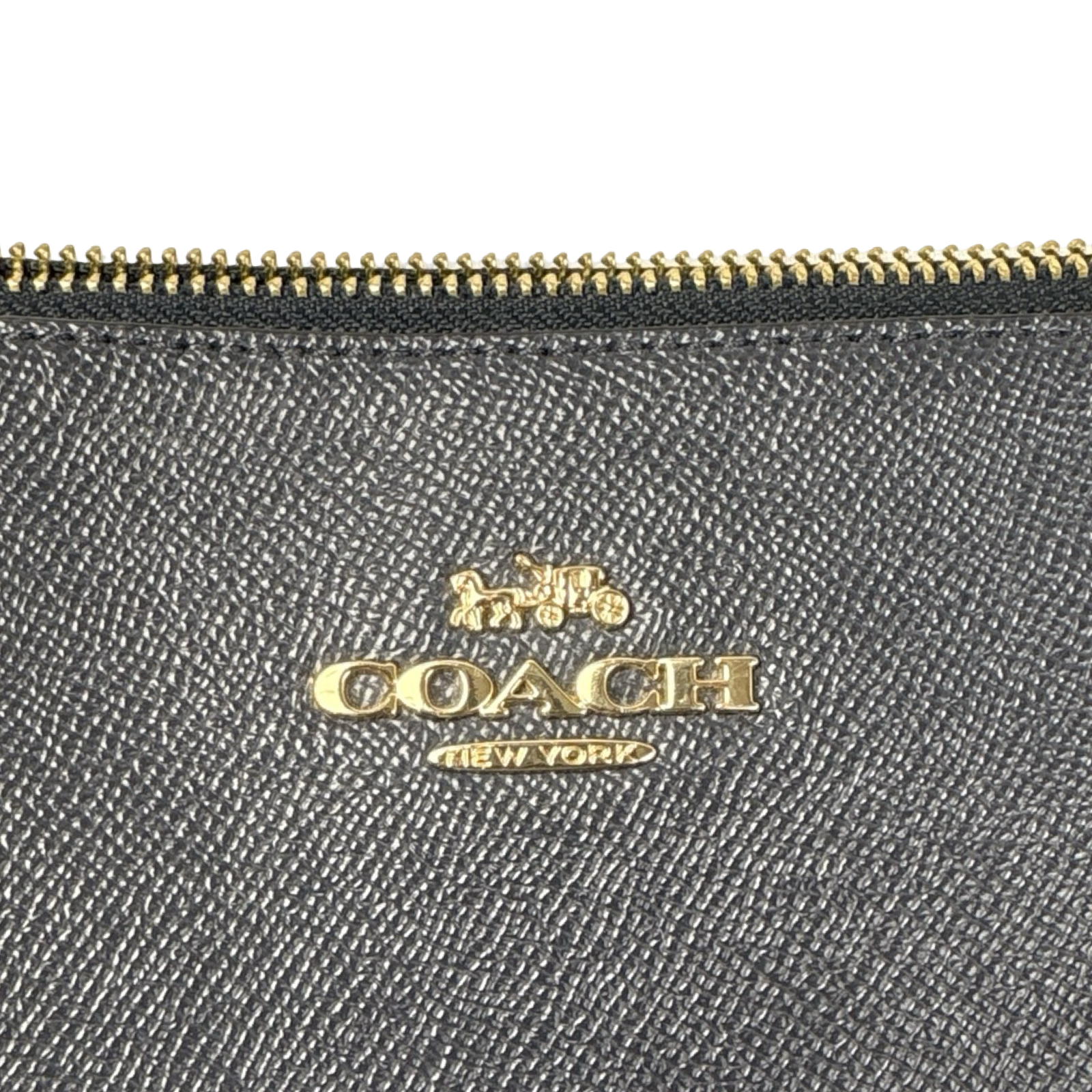 Coach Ava Tote Bag Leather Navy