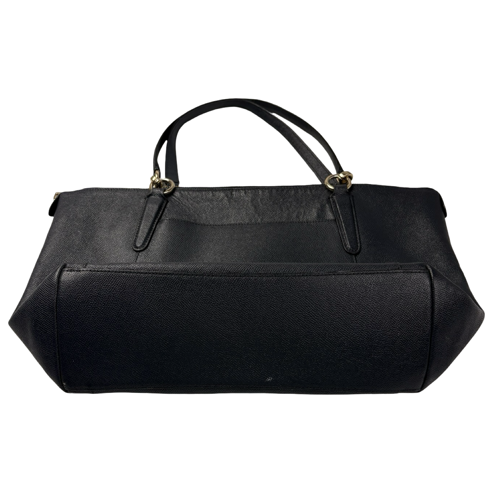 Coach Ava Tote Bag Leather Navy
