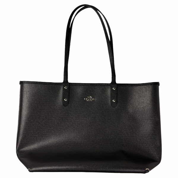 Coach Reversible City Tote Black/Floral
