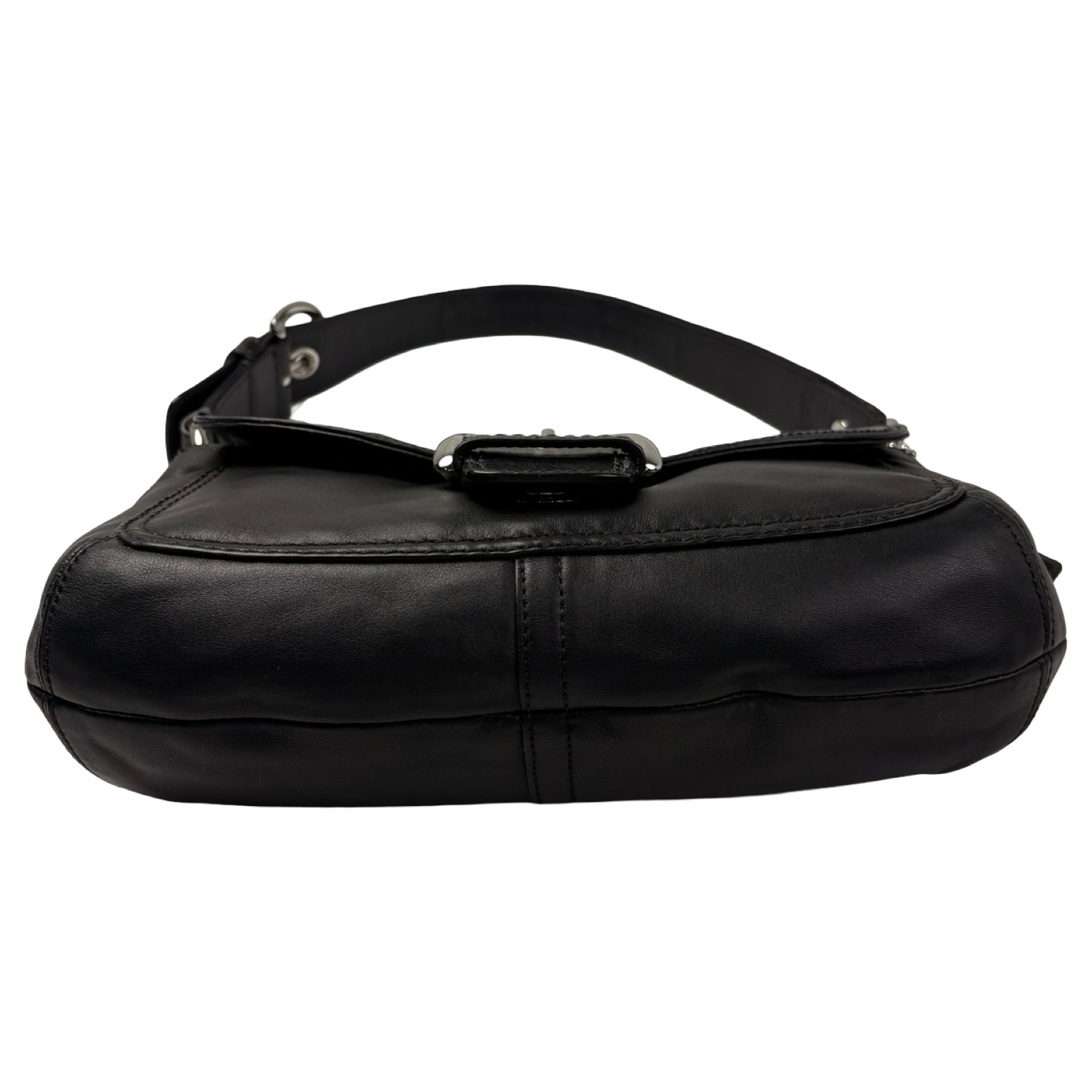 Coach Soho Flap Bag Medium Black