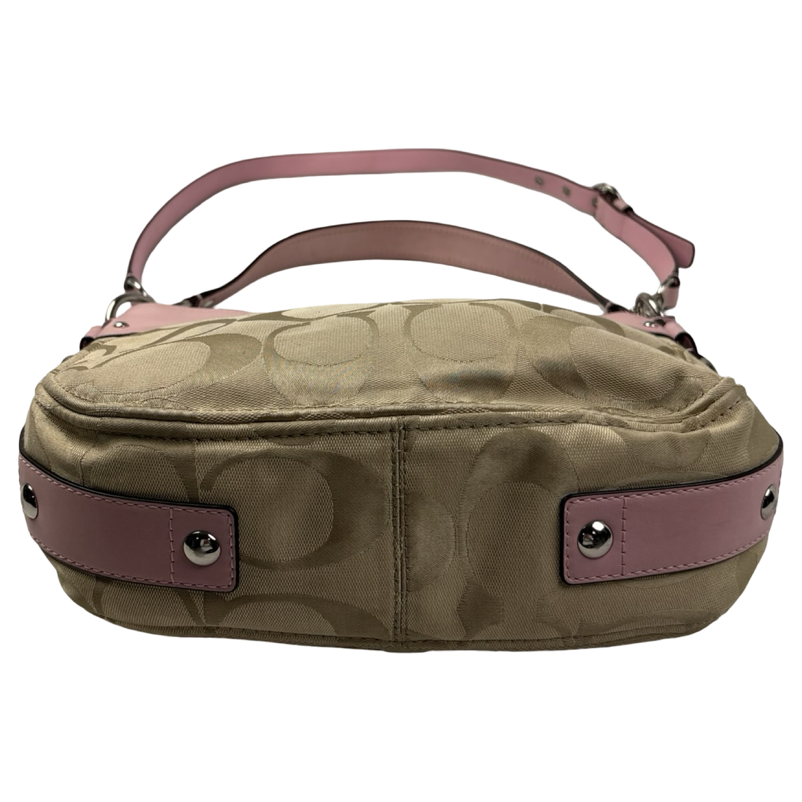 Coach Zoe Crossbody Bag Pink/Khaki