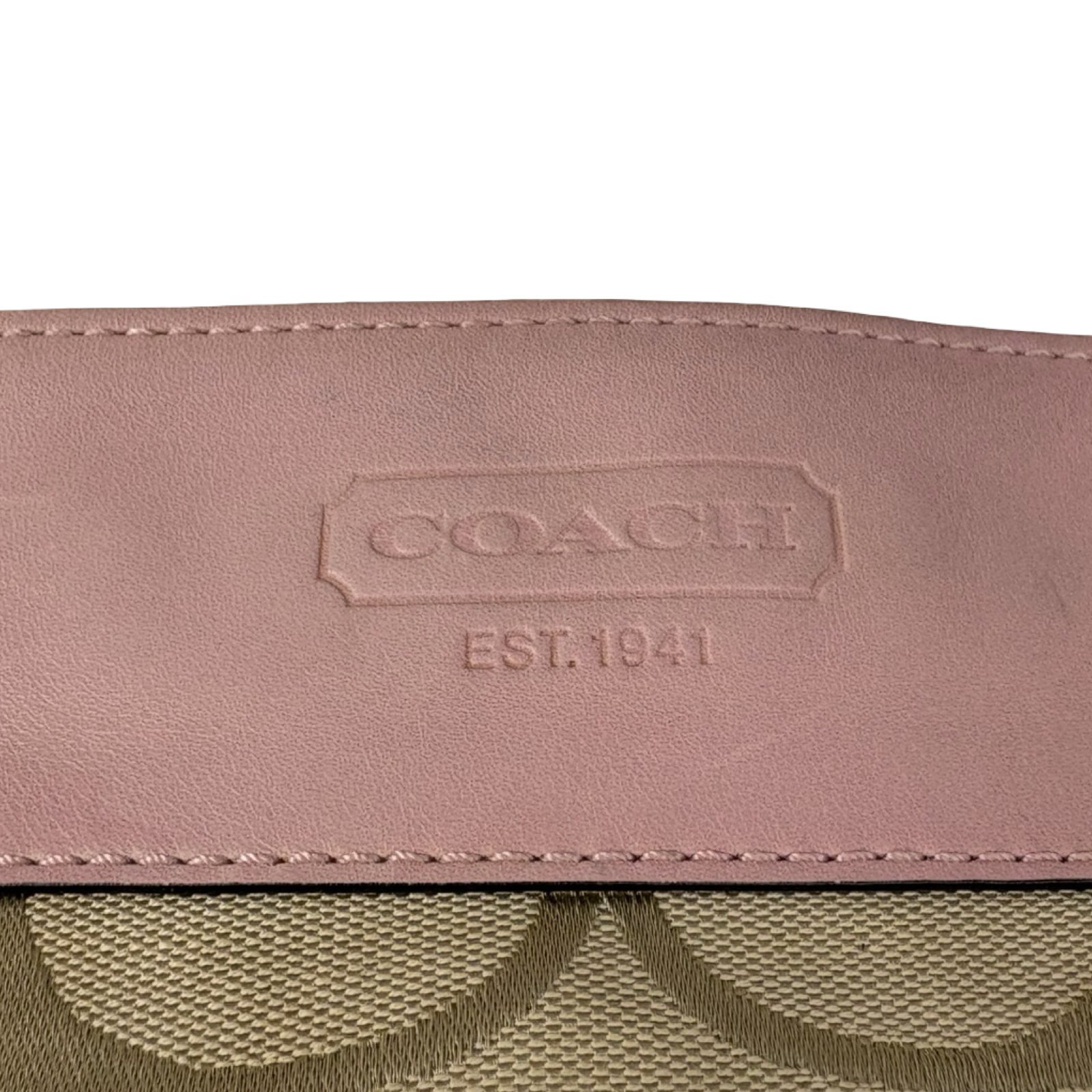 Coach Zoe Crossbody Bag Pink/Khaki