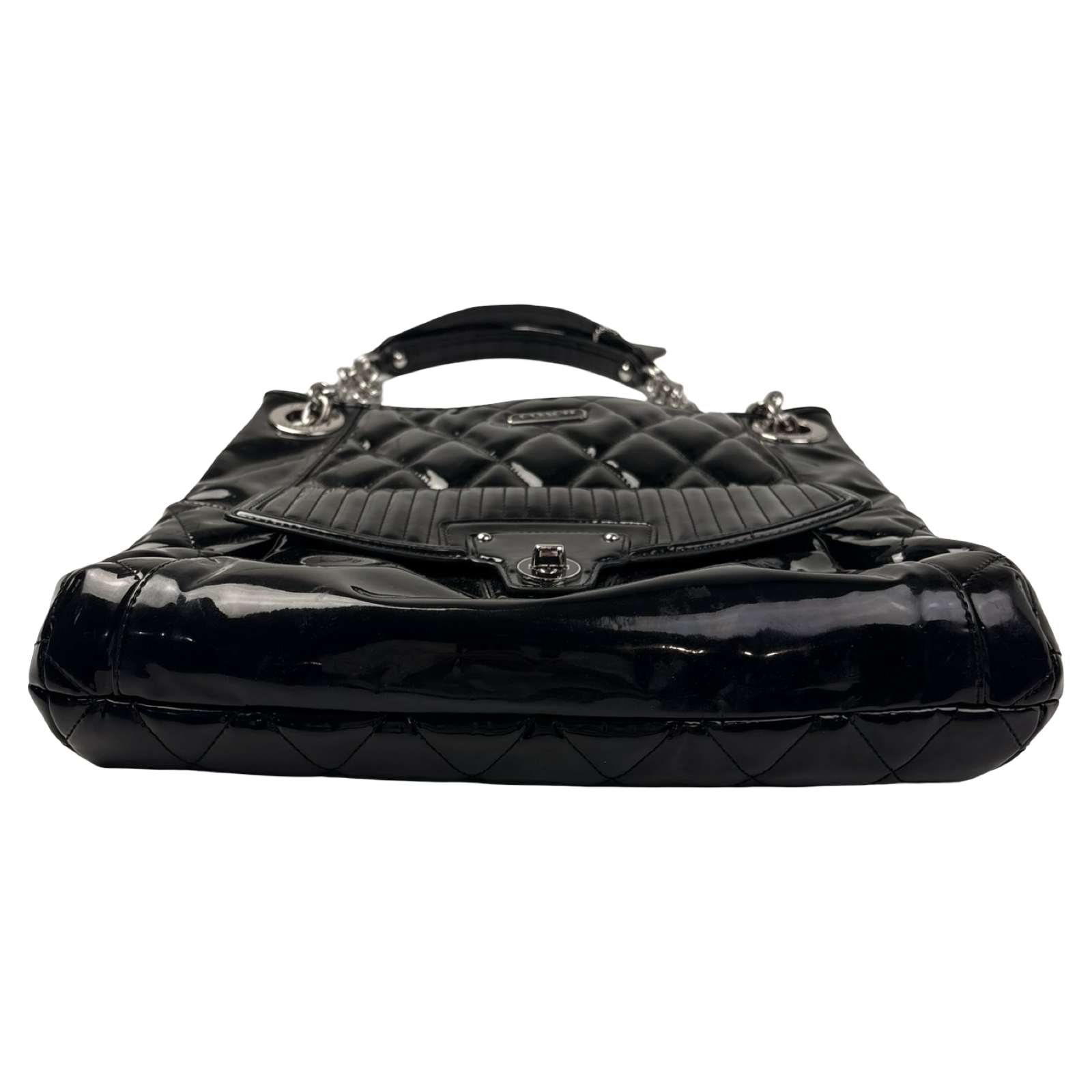 Coach Poppy Liquid Gloss Quilted Leather Shoulder Bag