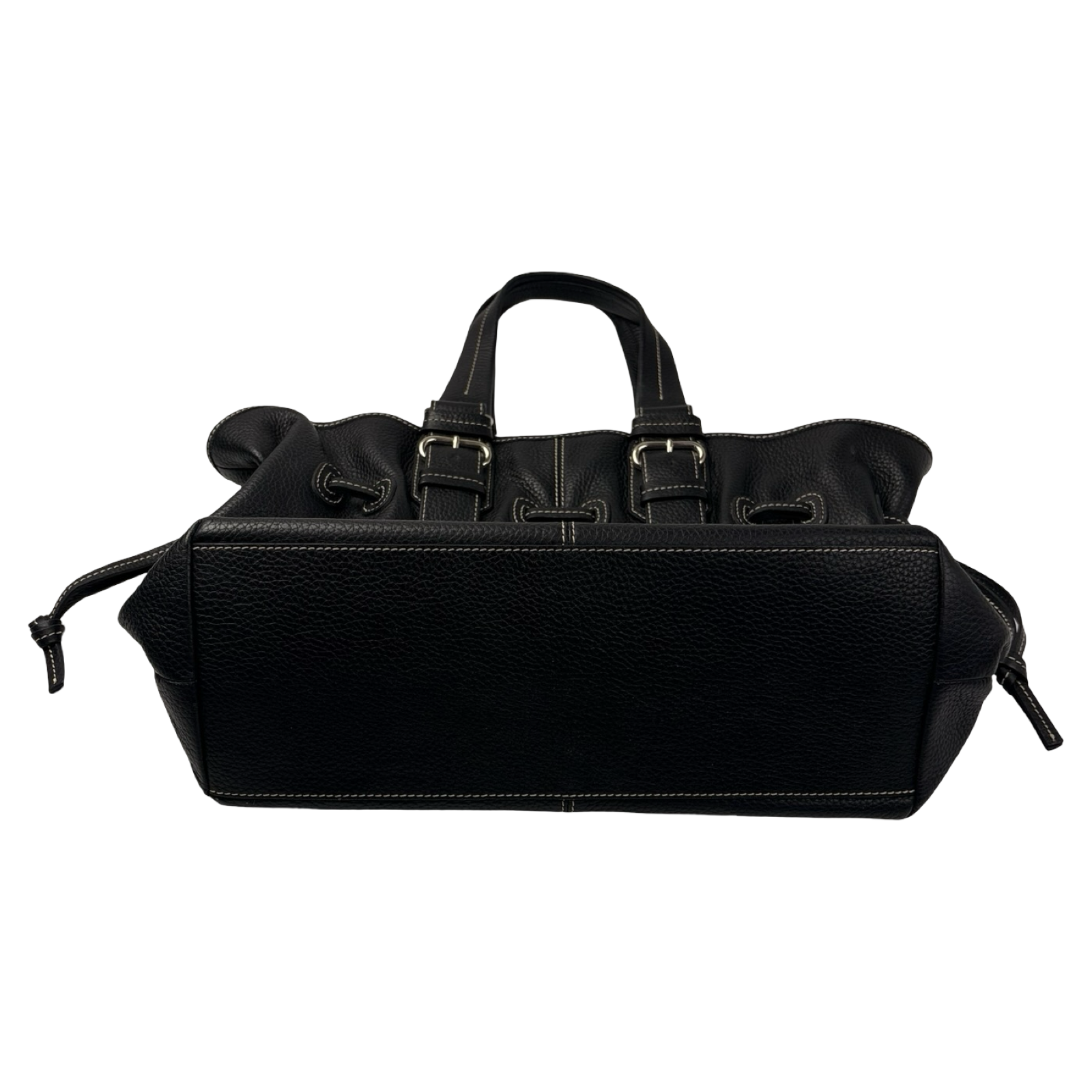 Dooney & Bourke Chiara Black Pebbled Leather Sachel
