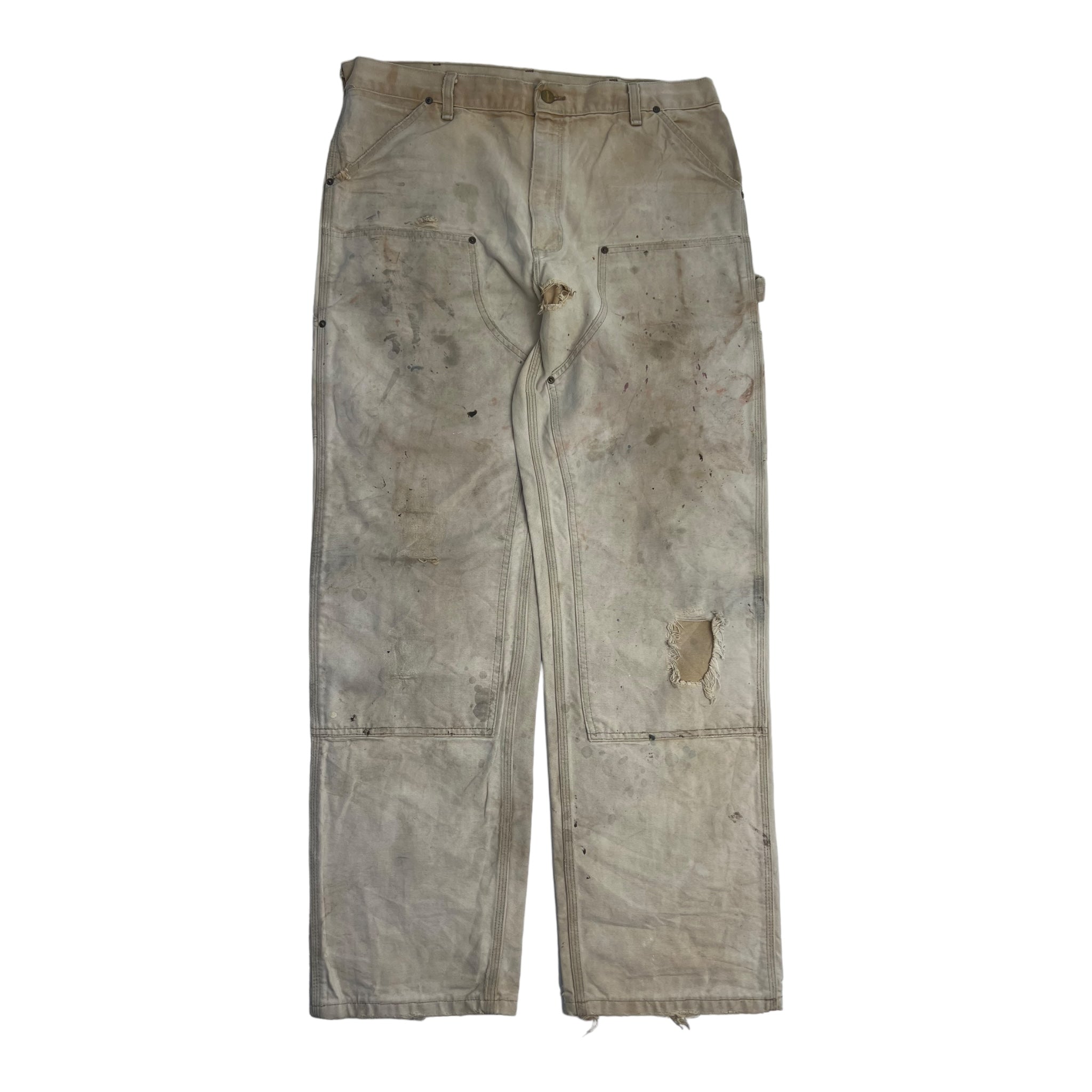 Vintage Carhartt Beige Double Knee Pants