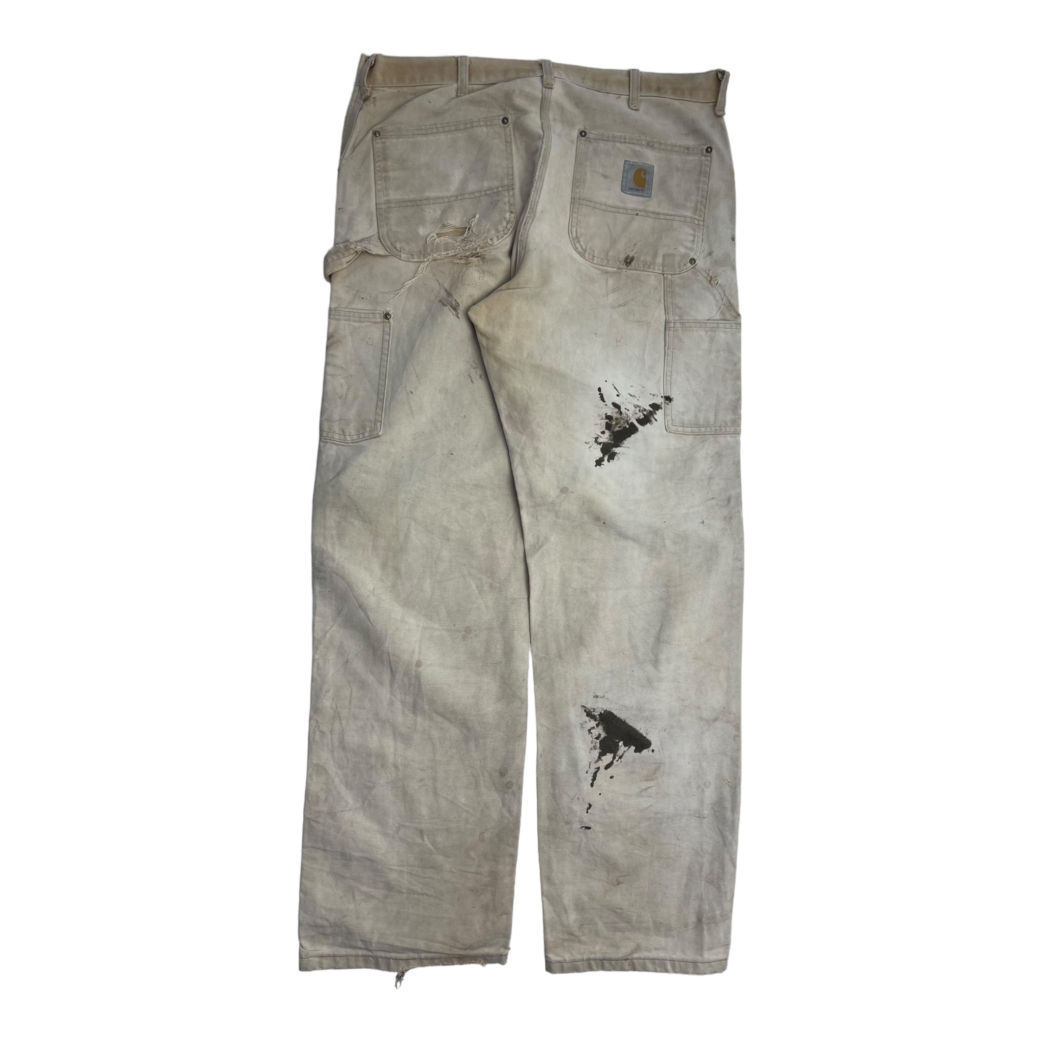 Vintage Carhartt Beige Double Knee Pants