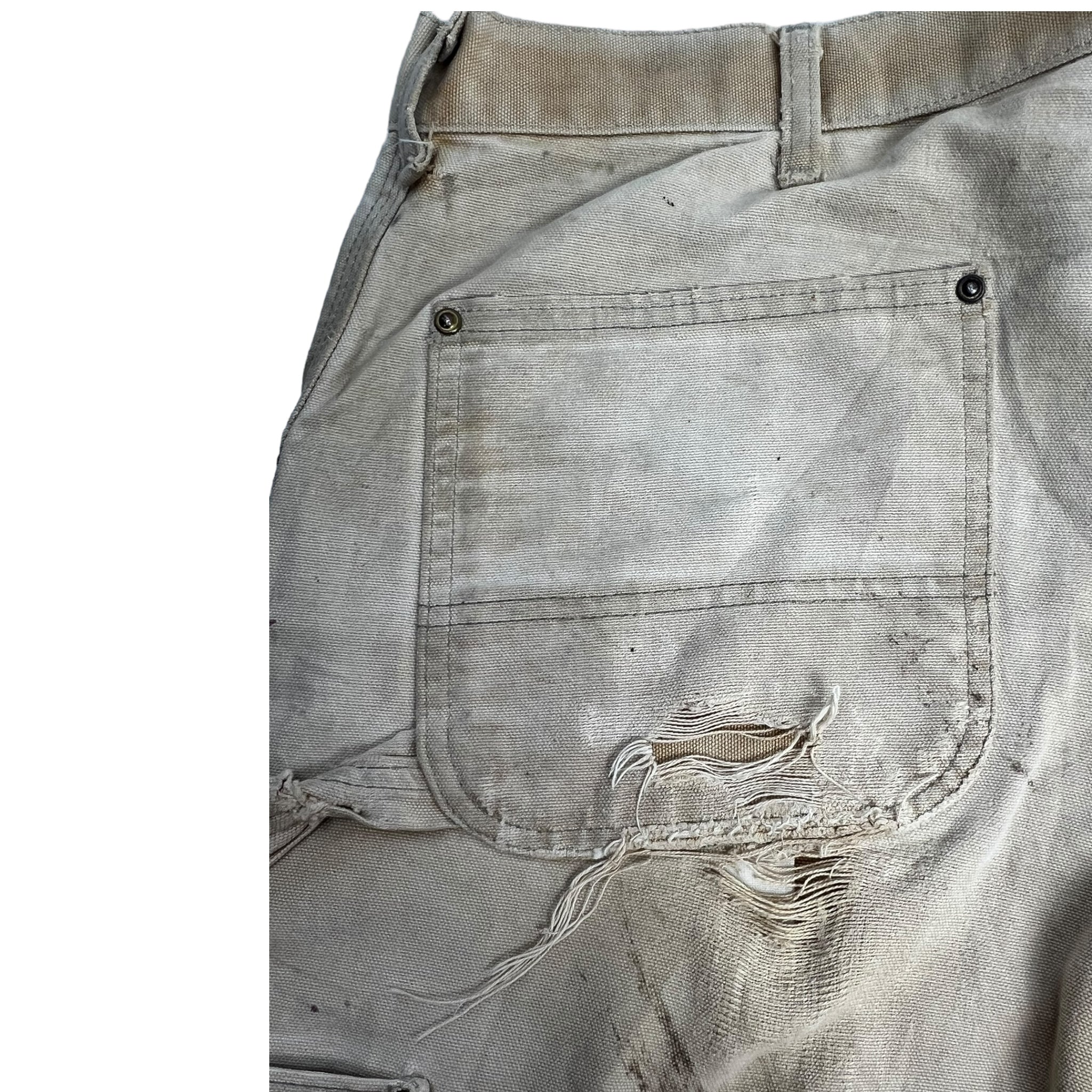 Vintage Carhartt Beige Double Knee Pants