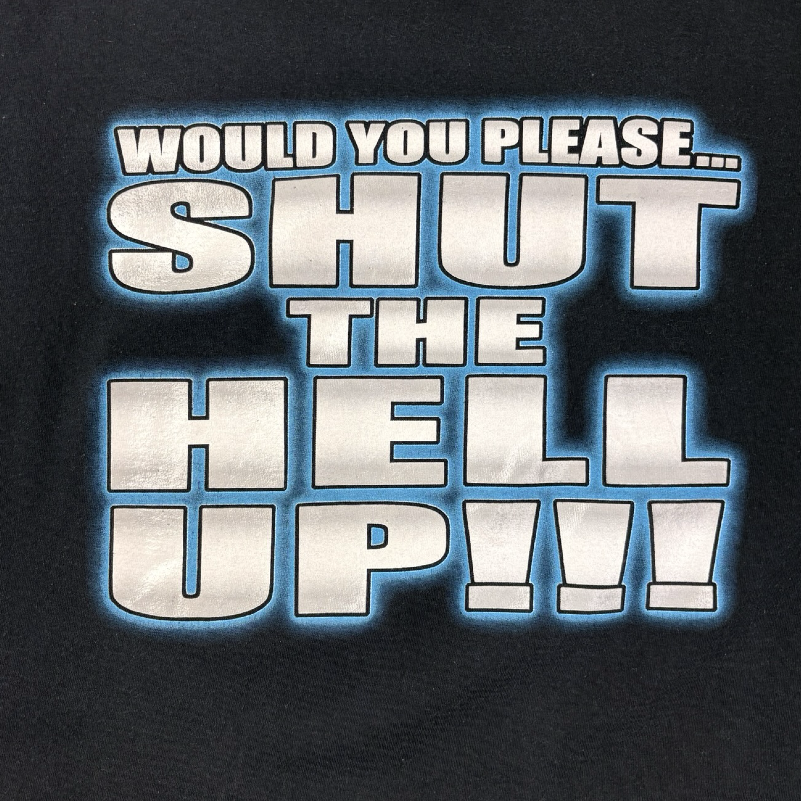 2001 WWF Y2J “Would You Please?..” Long Sleeve T-Shirt