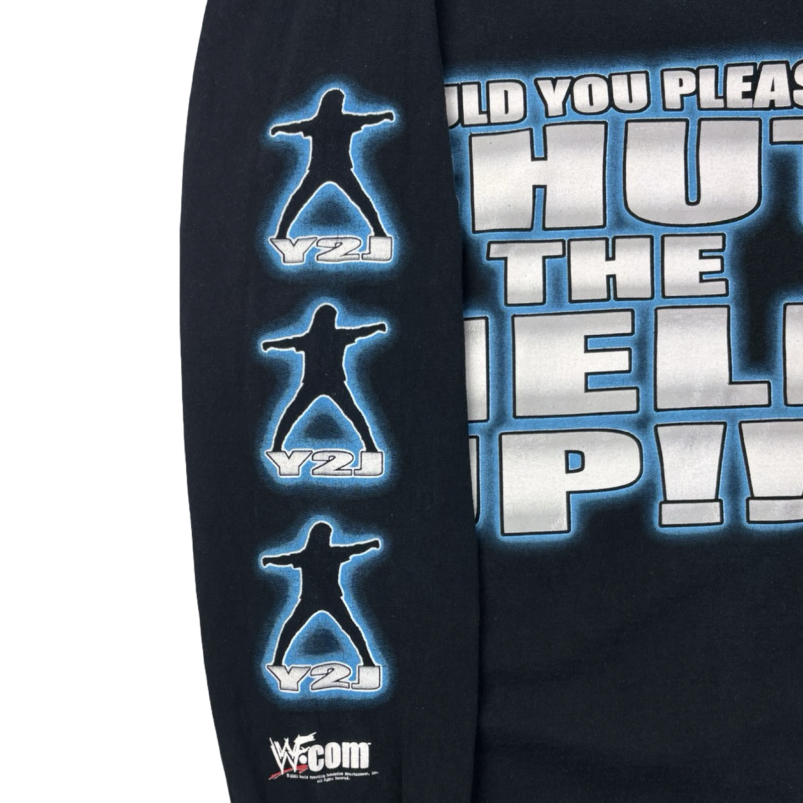 2001 WWF Y2J “Would You Please?..” Long Sleeve T-Shirt