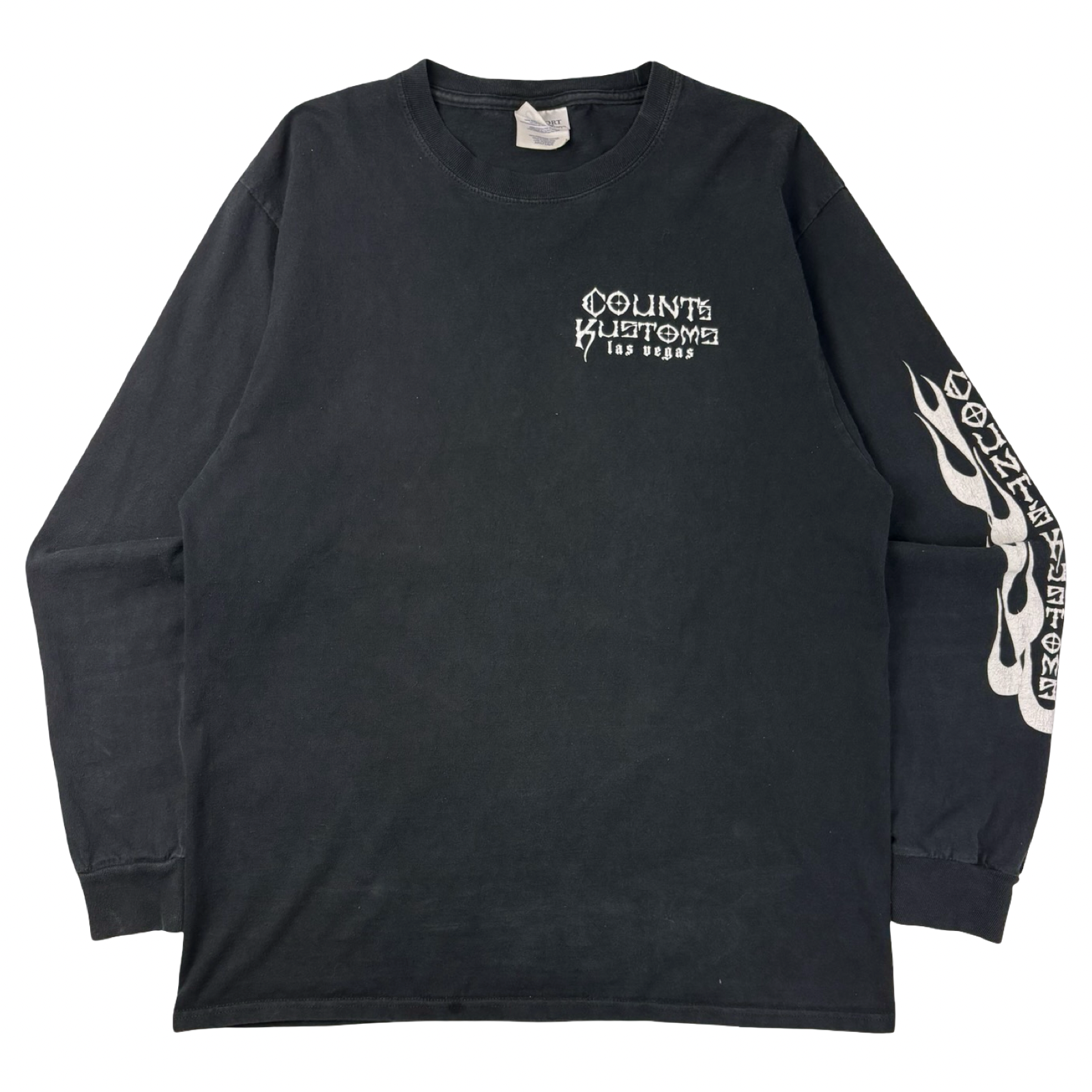 Vintage Counts Kustoms Las Vegas Long Sleeve T-Shirt