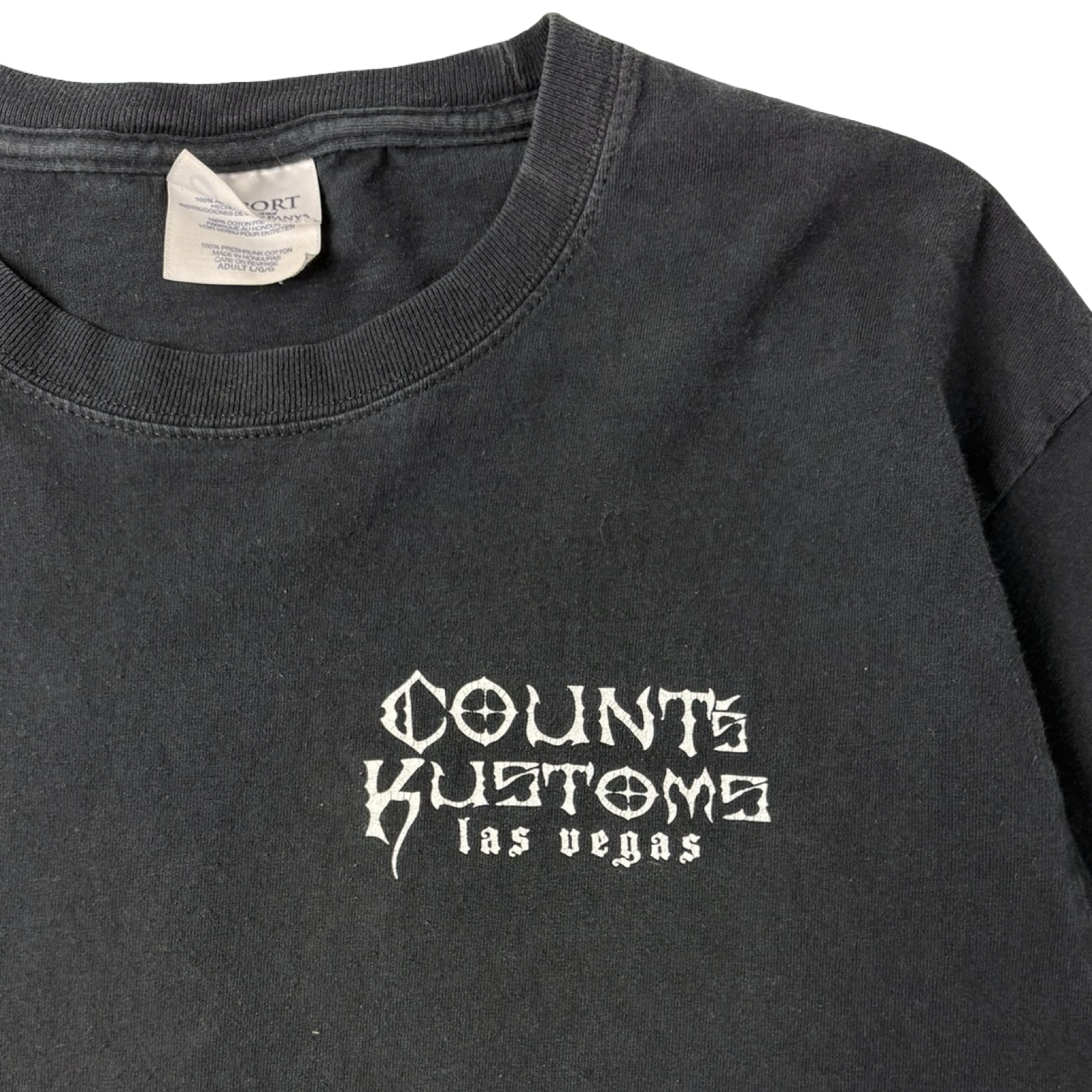 Vintage Counts Kustoms Las Vegas Long Sleeve T-Shirt