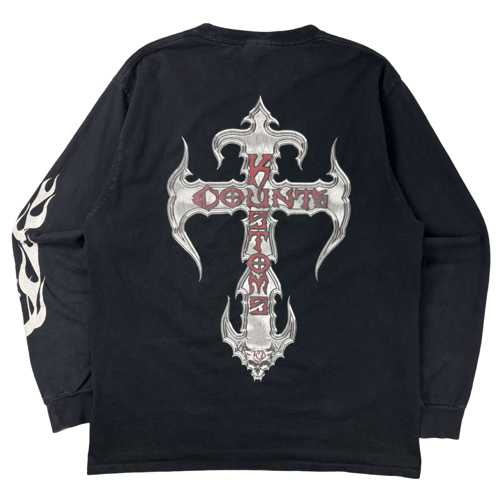 Vintage Counts Kustoms Las Vegas Long Sleeve T-Shirt