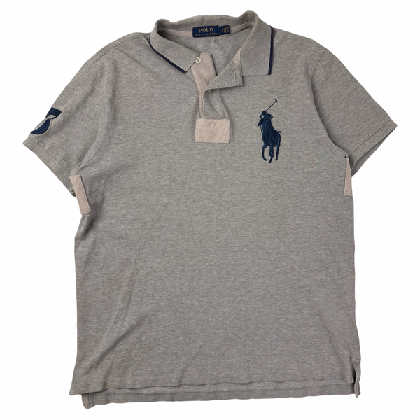 Polo Ralph Lauren Big Pony Collared Shirt Grey