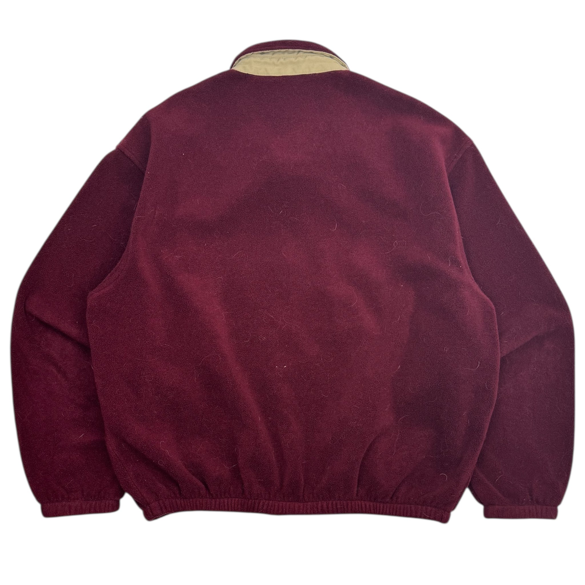 Vintage Polo Ralph Lauren Fleece Zip Up Maroon
