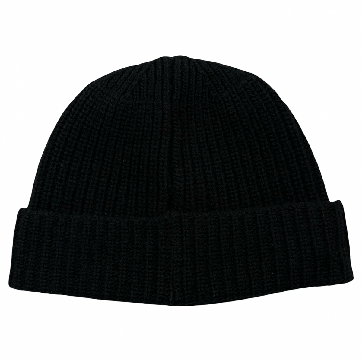 Stone Island Rib Knit Wool Beanie