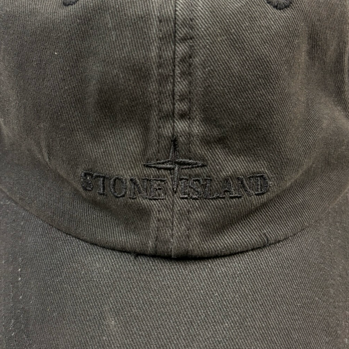 Stone Island Embroidered Logo 6 Panel Cap