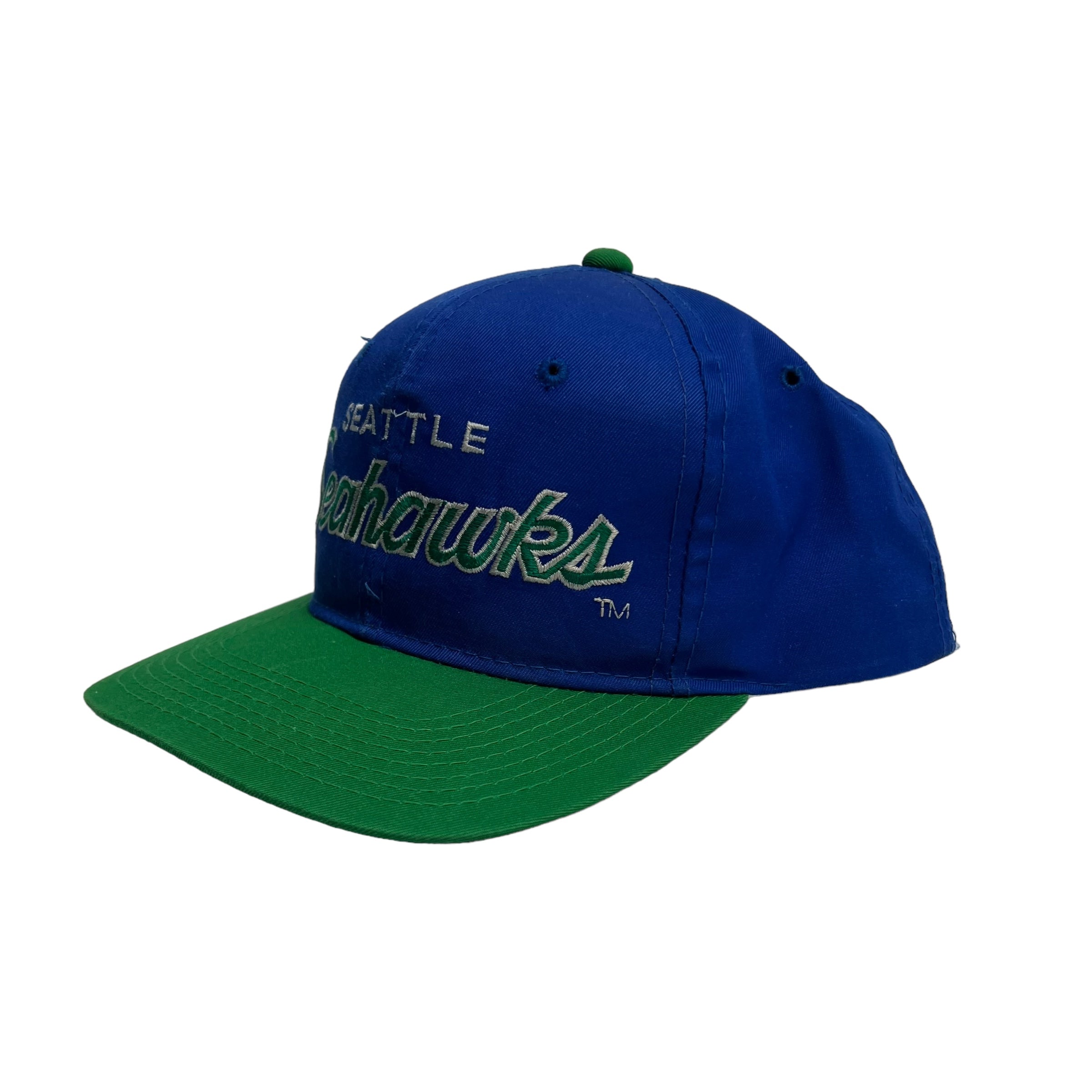 Vintage Seattle Seahawks Sports Specialties Twill Script Hat