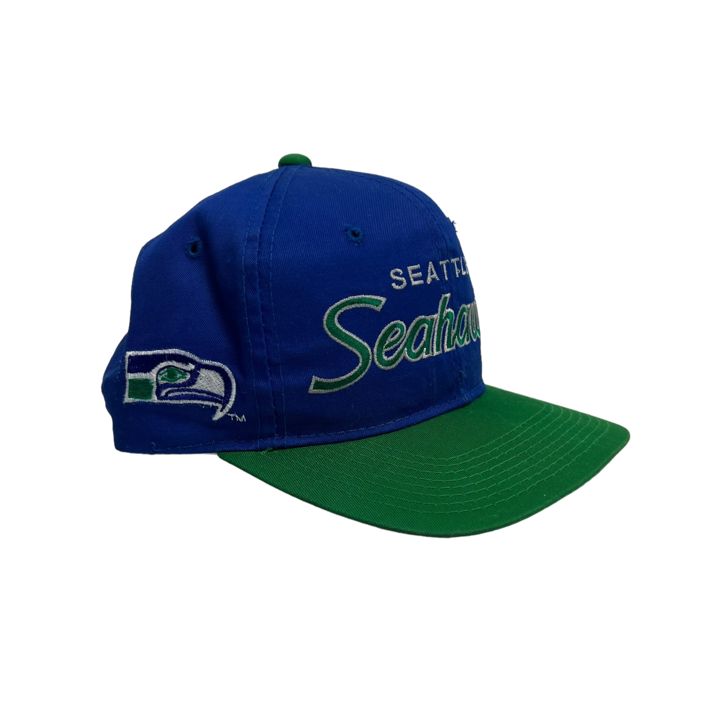 Vintage Seattle Seahawks Sports Specialties Twill Script Hat