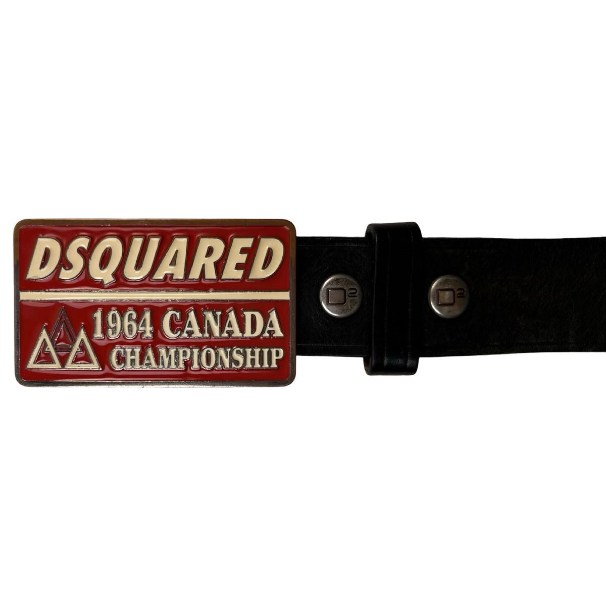 Dsquared Canada Championship Leather Belt
