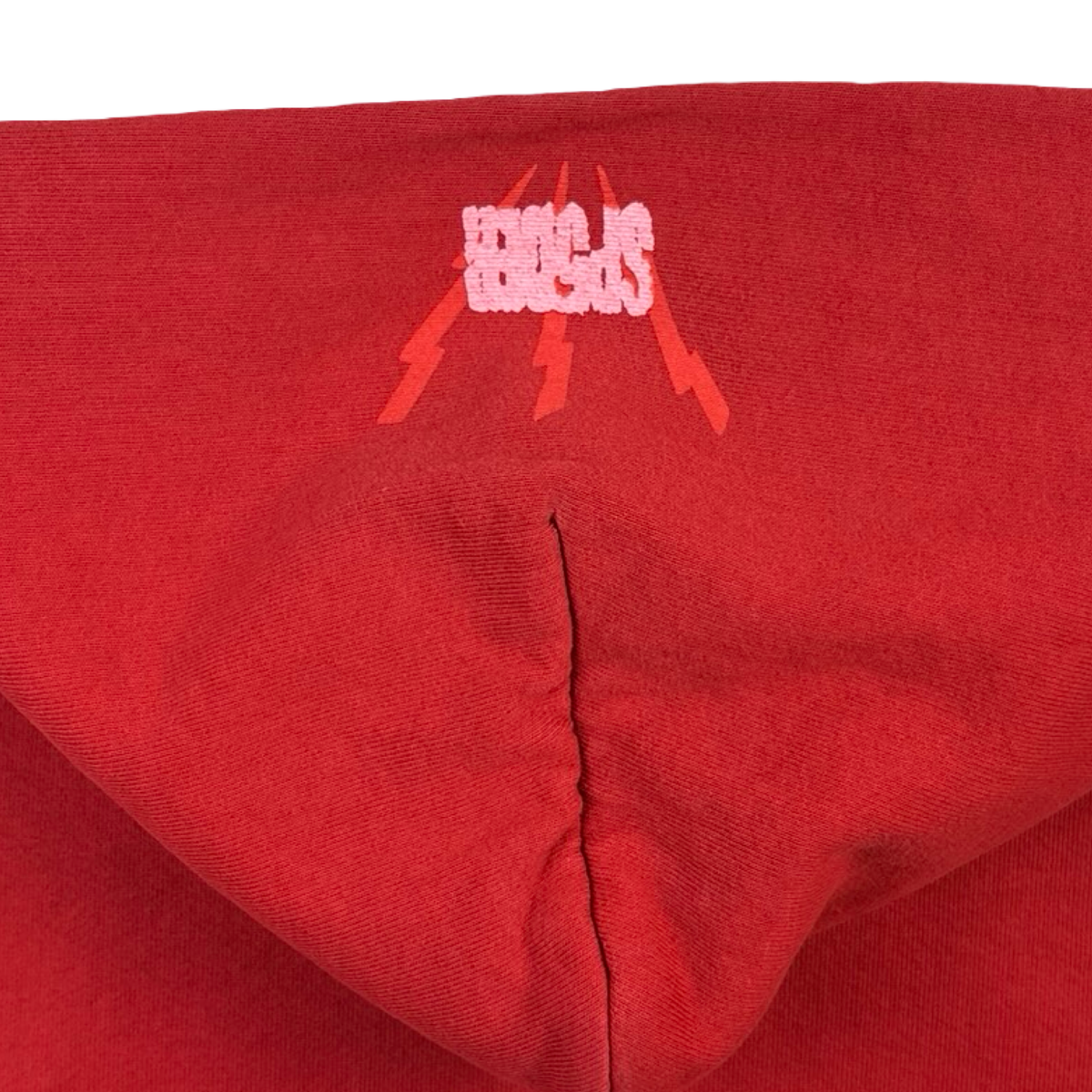 Sp5der Worldwide Red Angel Number 555 Hoodie