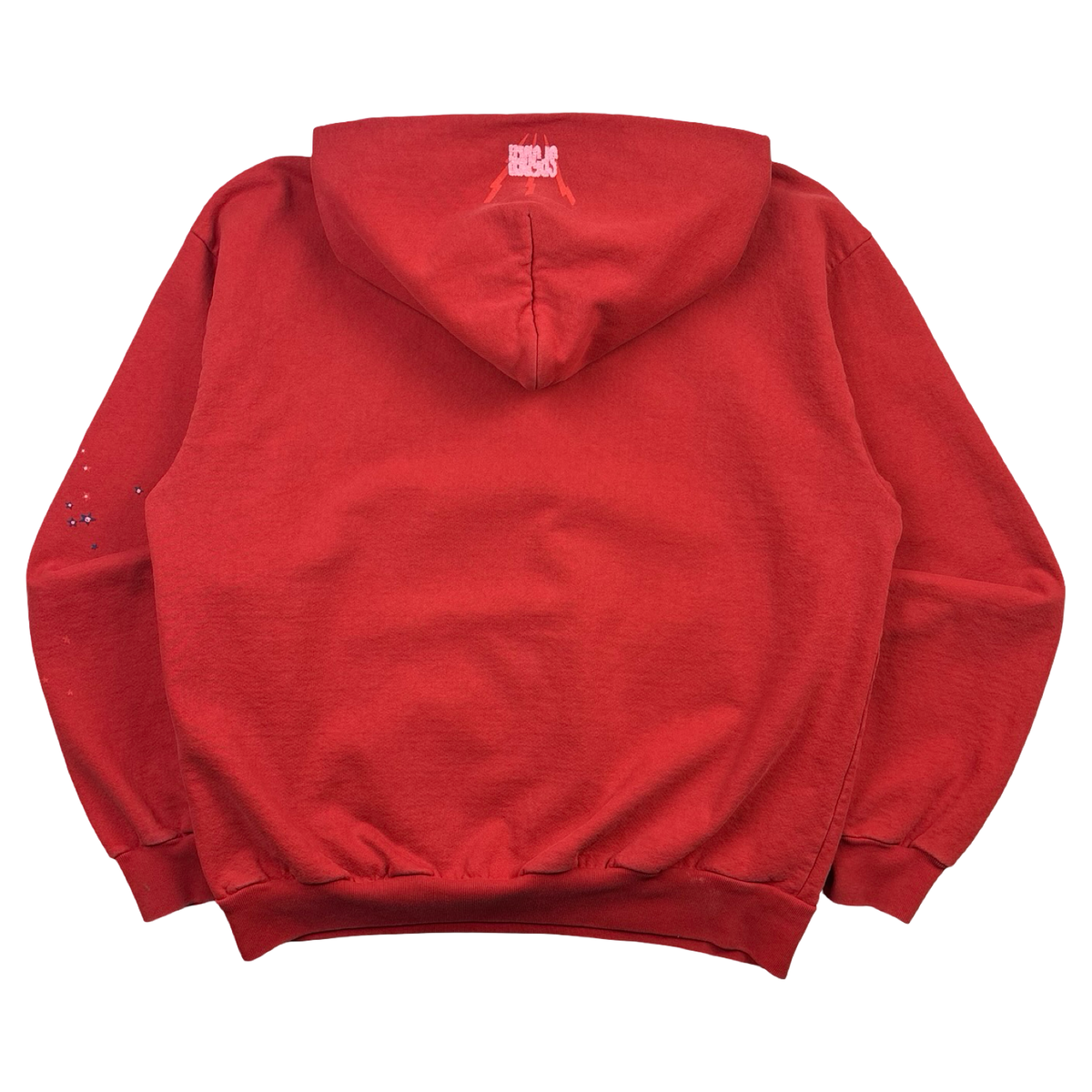 Sp5der Worldwide Red Angel Number 555 Hoodie