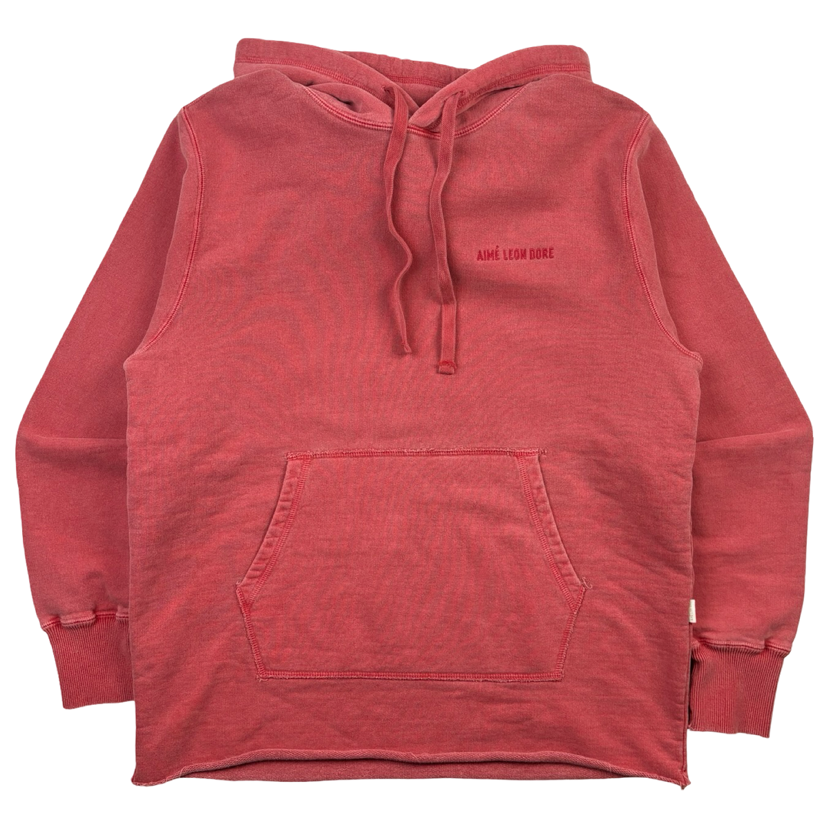 Aime Leon Dore Relaxed Hoodie Washed Red