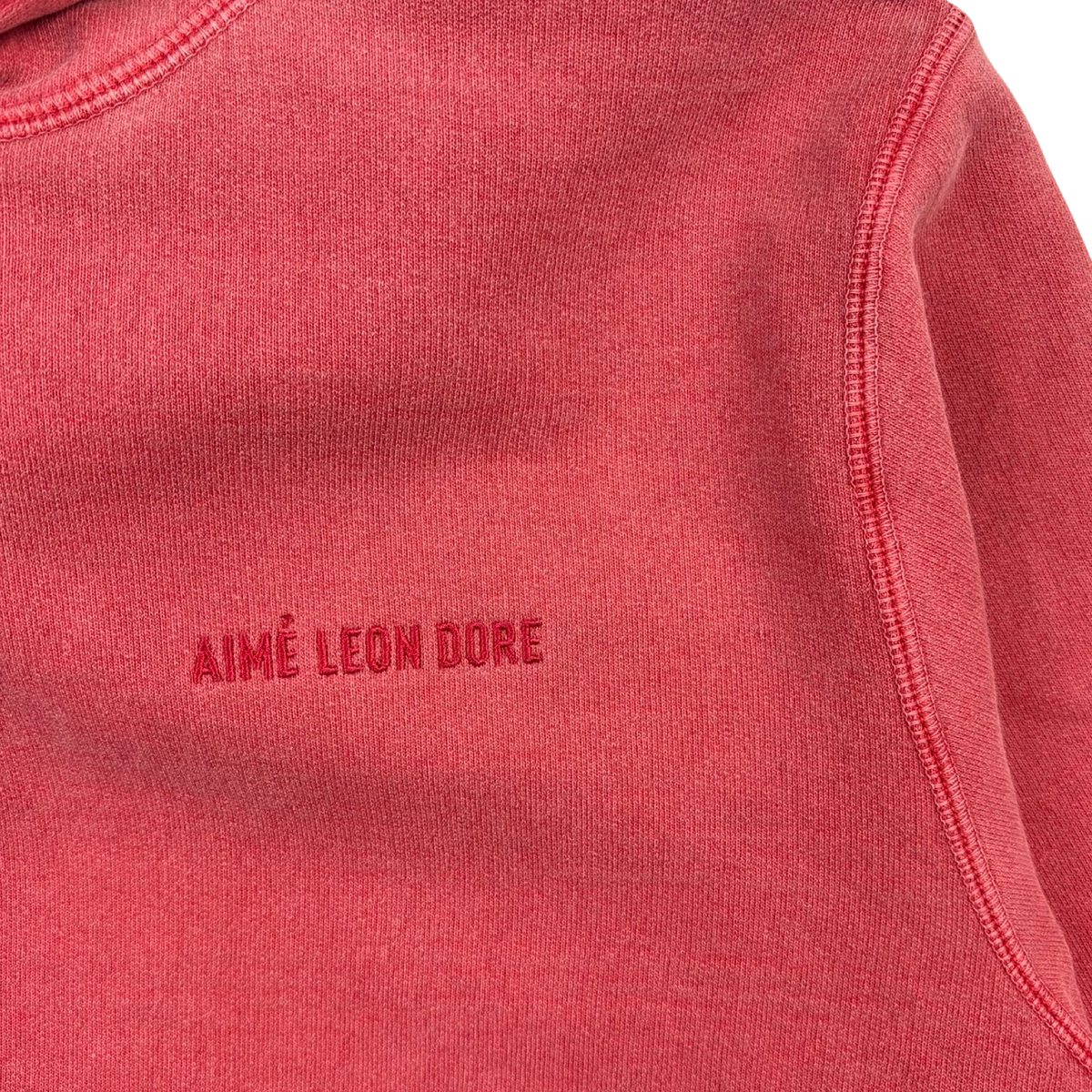 Aime Leon Dore Relaxed Hoodie Washed Red