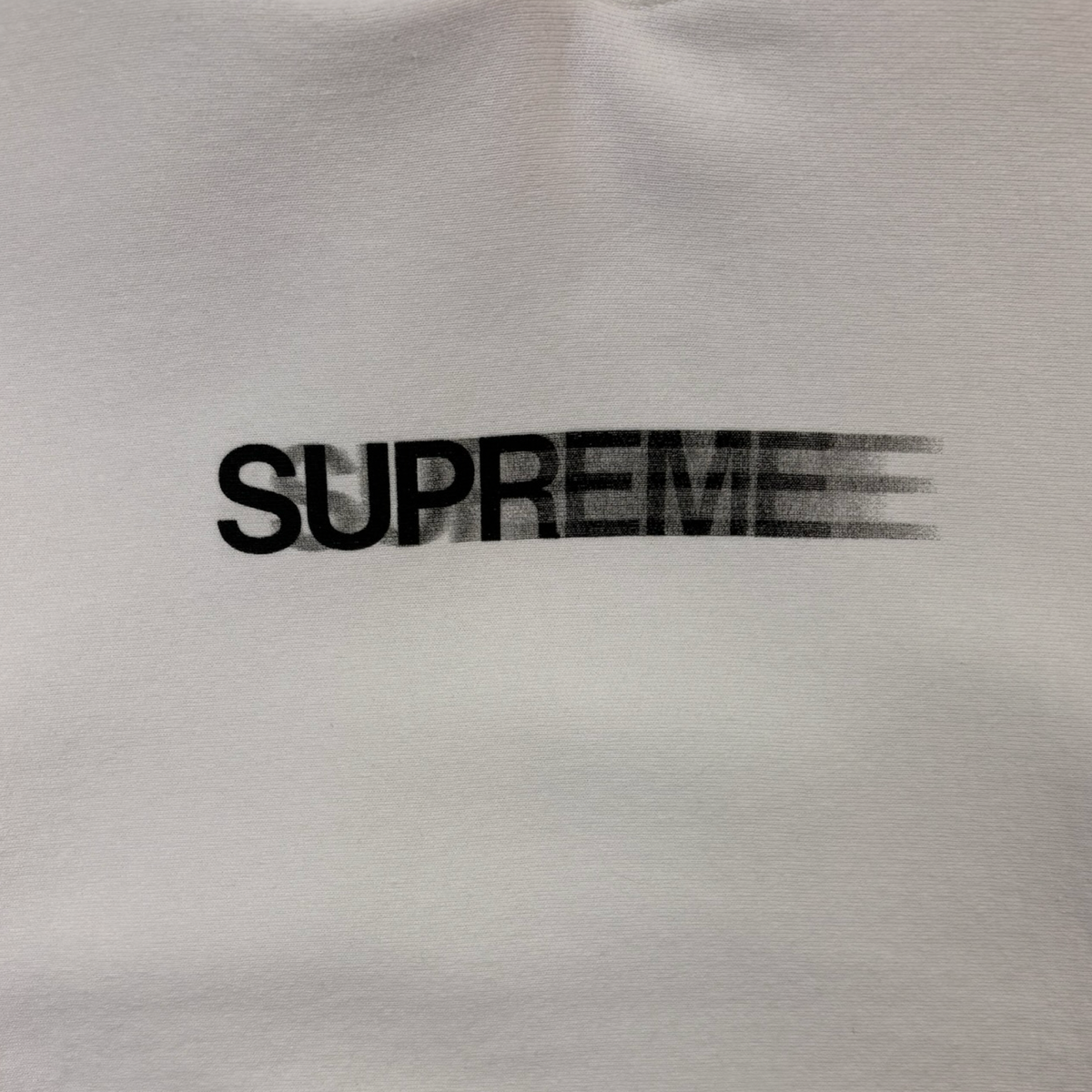 Supreme Motion Logo Hooded Sweatshirt (SS23) White