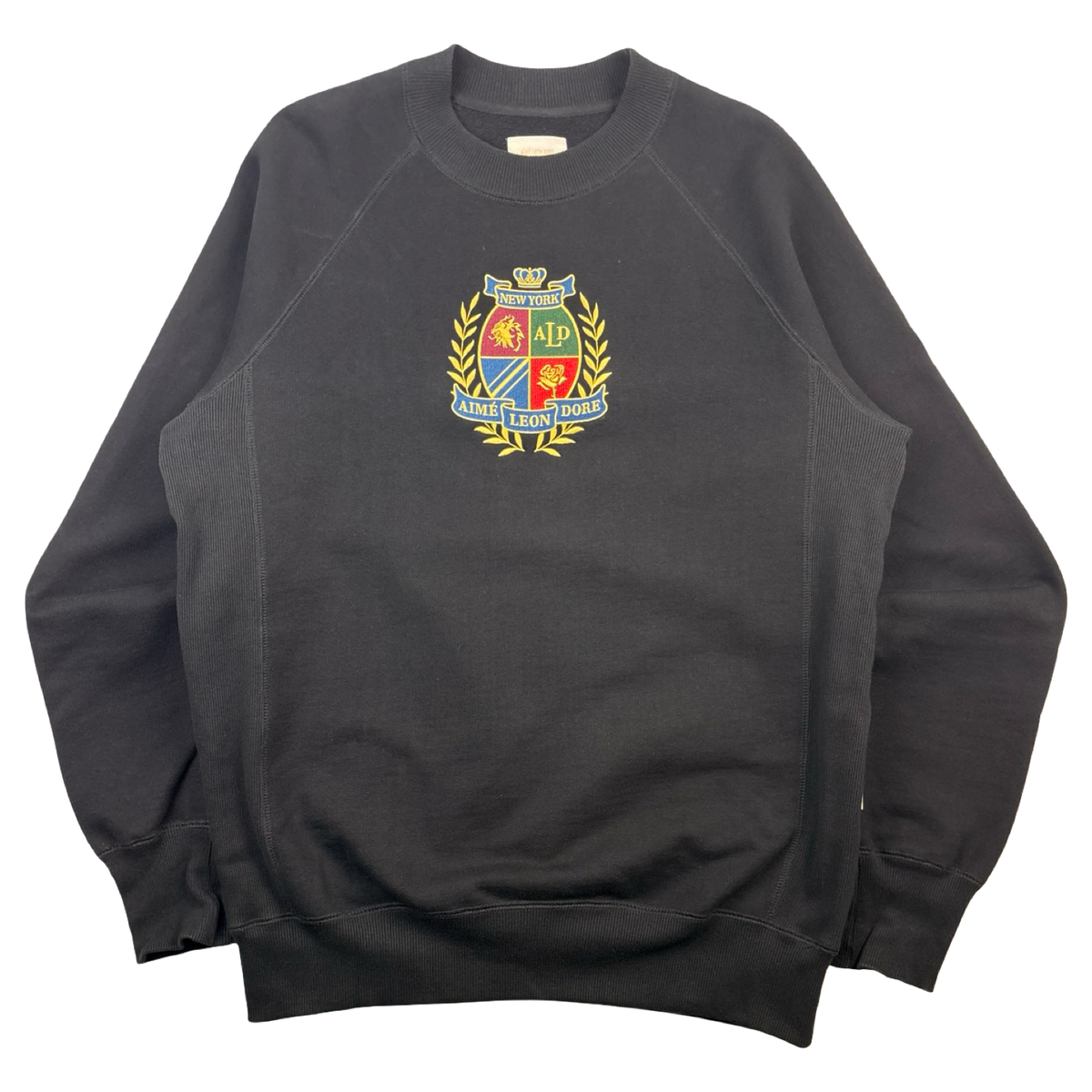 Aime Leon Dore Crest Crew Neck Black