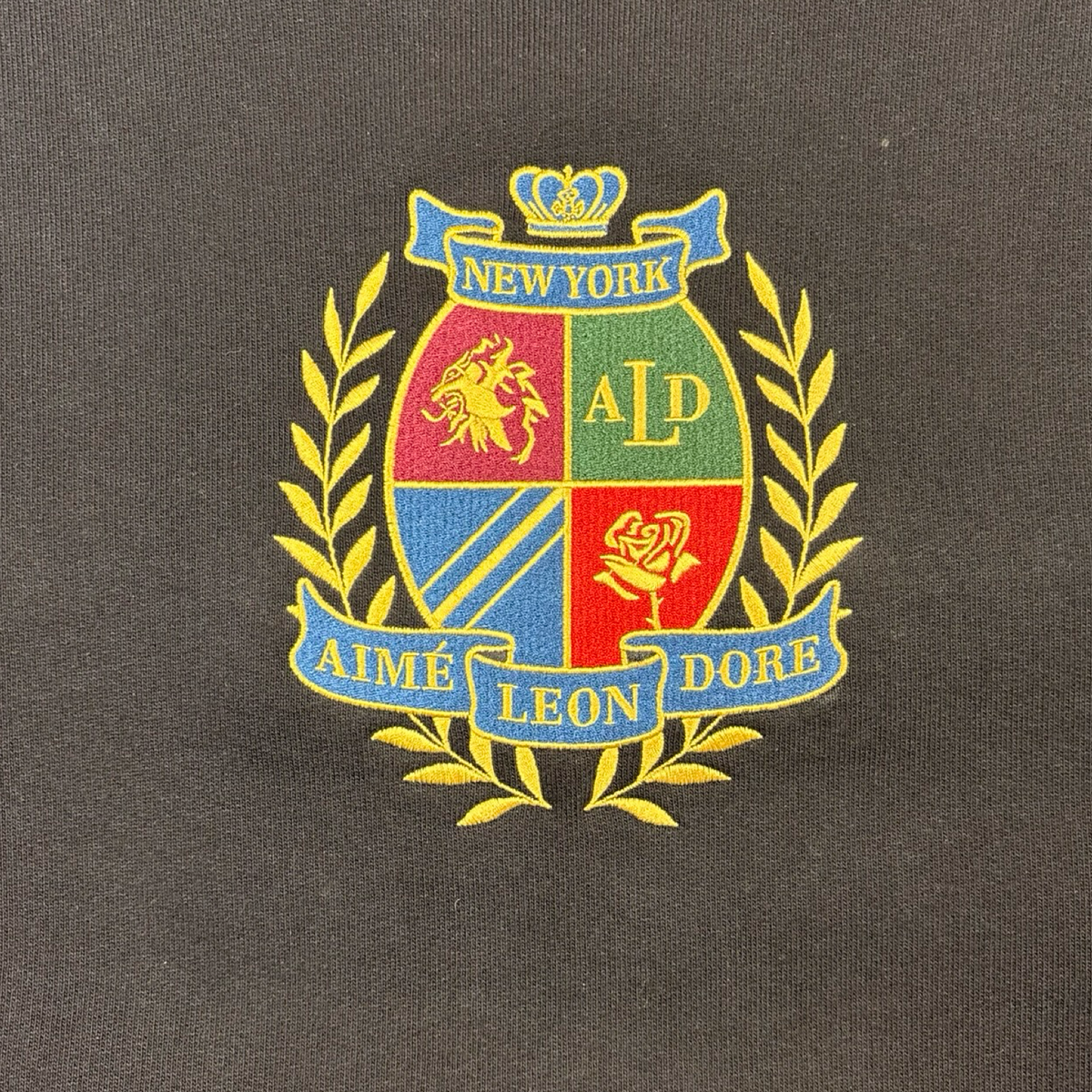 Aime Leon Dore Crest Crew Neck Black