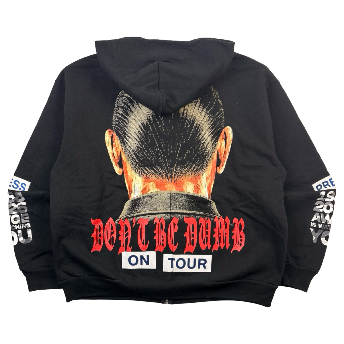 A$AP Rocky "Don't Be Dumb" Tour Zip-Up Hoodie