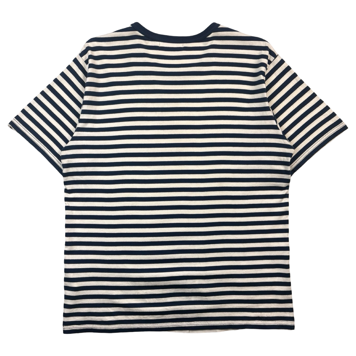 BAPE A Bathing Ape Striped One Point T-Shirt