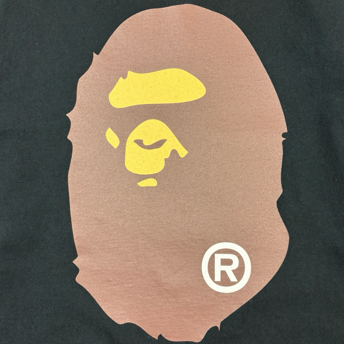 BAPE Big Ape Head Longsleeve Tee Black