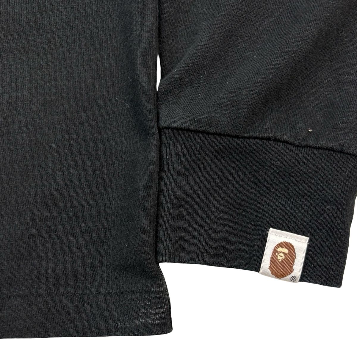 BAPE Big Ape Head Longsleeve Tee Black
